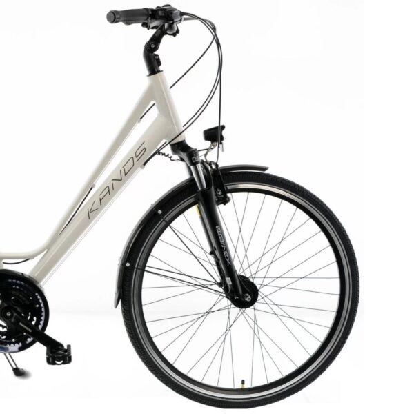 kands elite pro női kerékpár 28" alumínium, 24 sebesség, fehér
