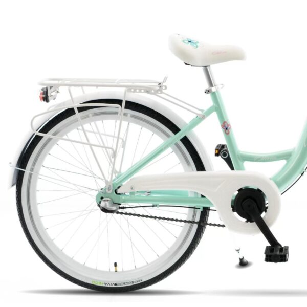 kands olivia gyerek kerékpár 24'', alumínium, 130 165 cm, 3 sebesség, menta