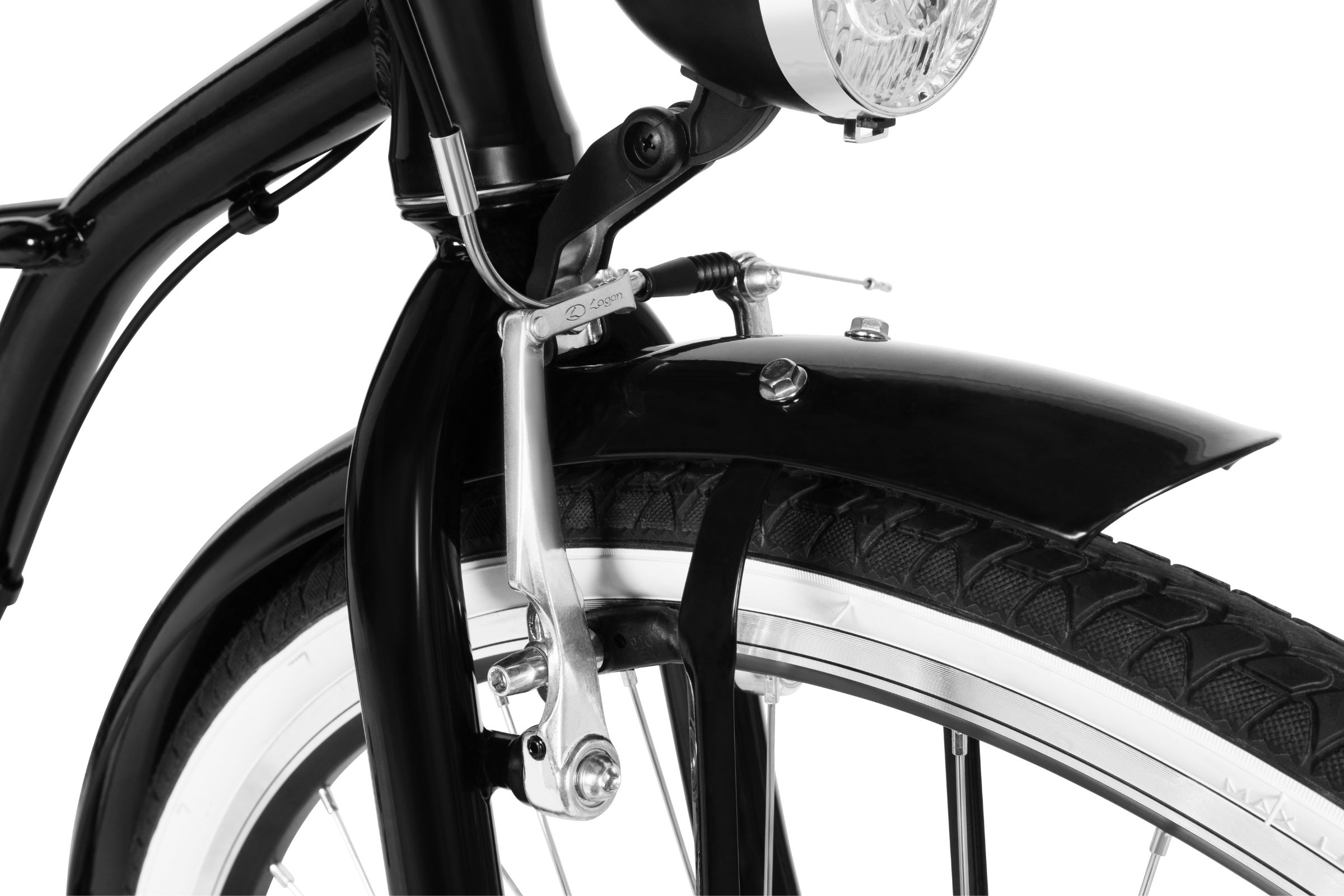 Davi Bianca Cruiser Női Kerékpár Alumínium 7 fokozat 28, 160-185 cm, Fekete - Image 7