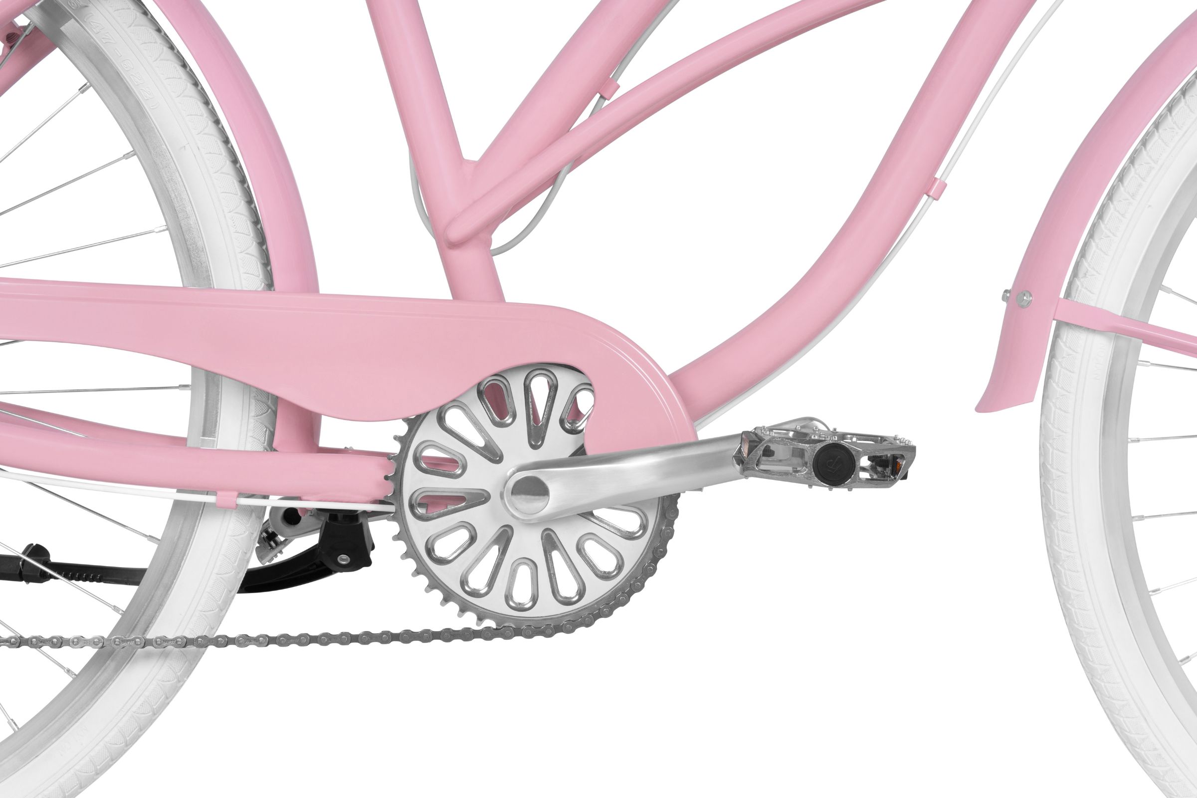 Davi Bianca Cruiser Női Kerékpár Alumínium 7 fokozat 28, 160-185 cm, Rózsaszín - Image 5