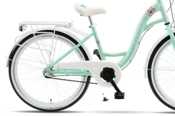 Kands Olivia Gyerek kerékpár 24'', Alumínium, 130-165 cm, 3 fokozat, Menta - Image 3