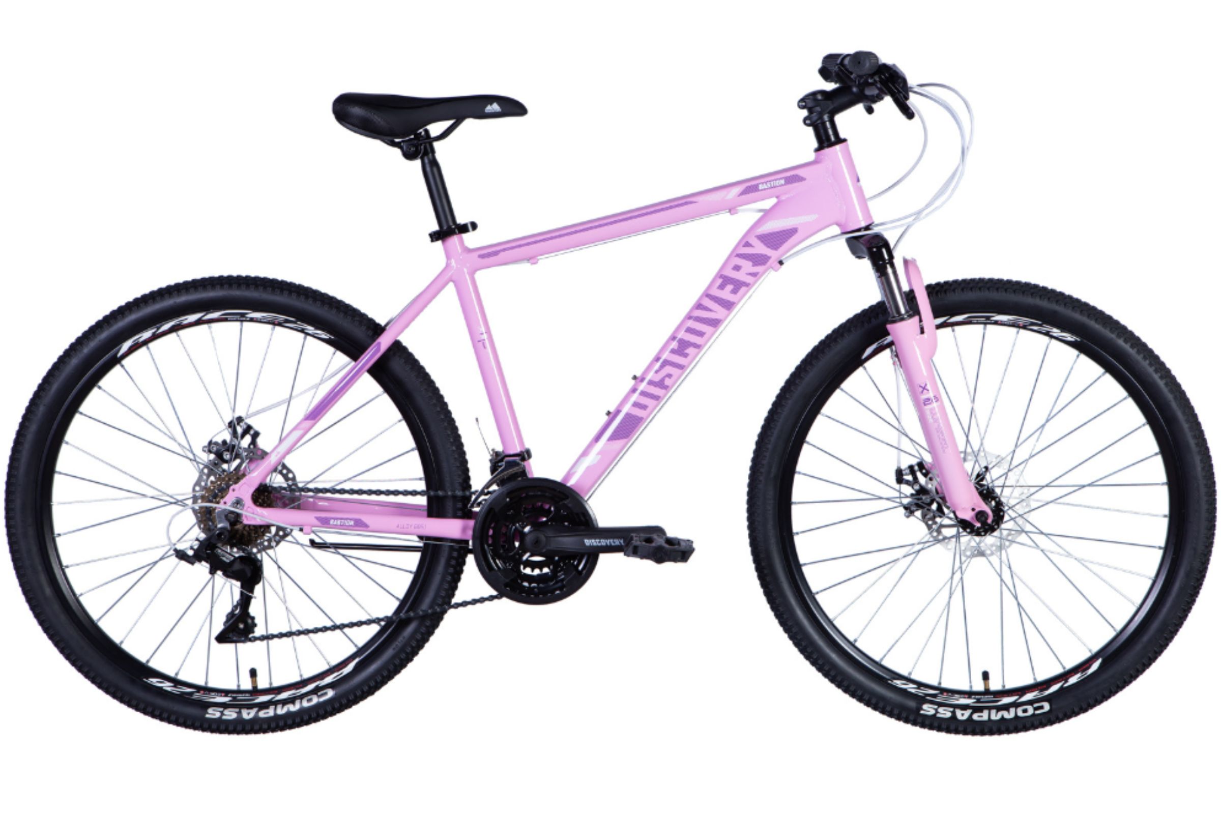 Bastion MTB Kerékpár Disc 26", Alumínium, 155-180 cm, 21 sebesség, Rózsaszín - Outlet