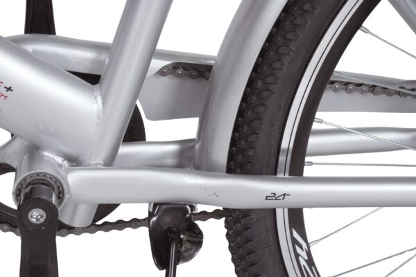 Kerékpárváz és kerék 24 colos méretben