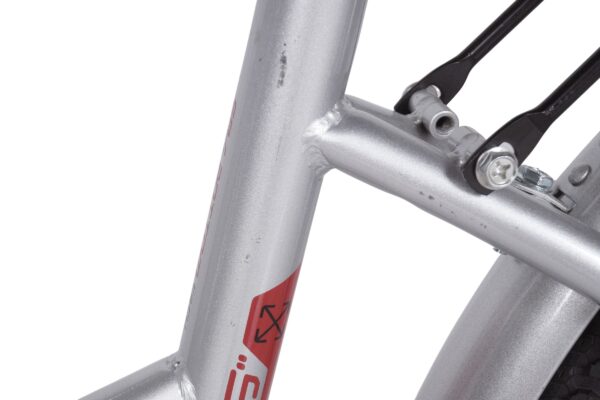 Kerékpár váz részlete közelről