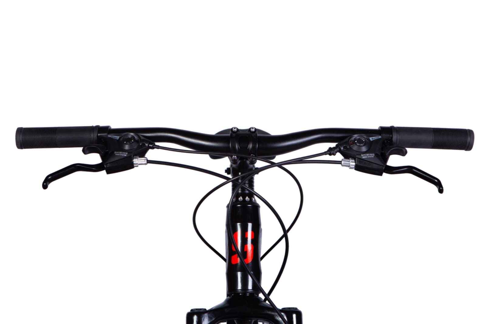 Kerékpár kormány fékekkel és markolatokkal