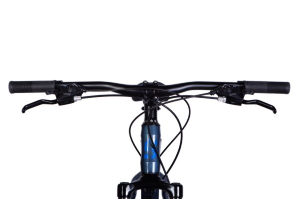 Kerékpár kormány és fékkarok közelről