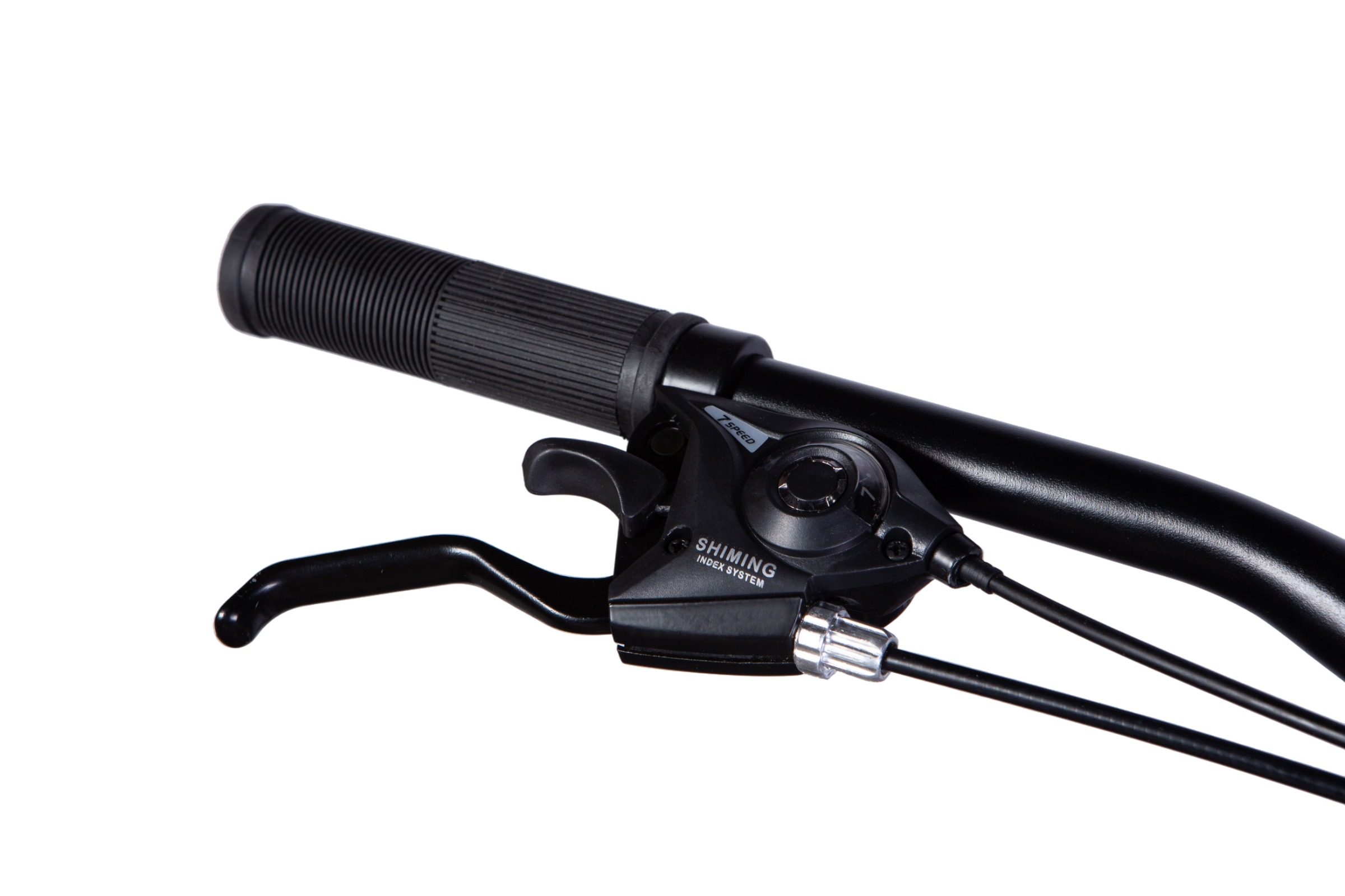 Kerékpár kormány, fékkarral és váltóval