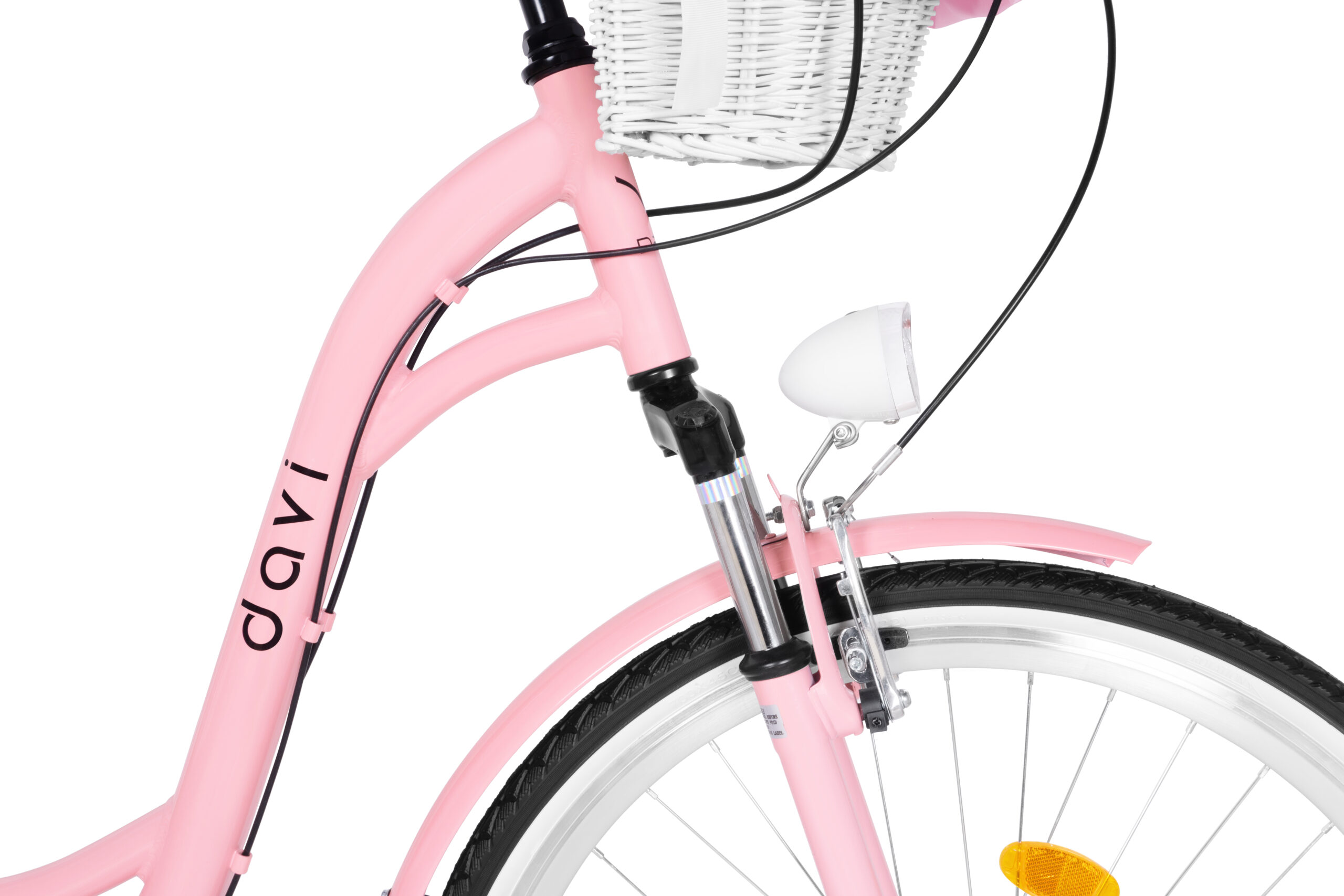 Davi Maria Női kerékpár Alumínium 28", 160-185 cm, 7 fokozat, Rózsaszín - Image 7