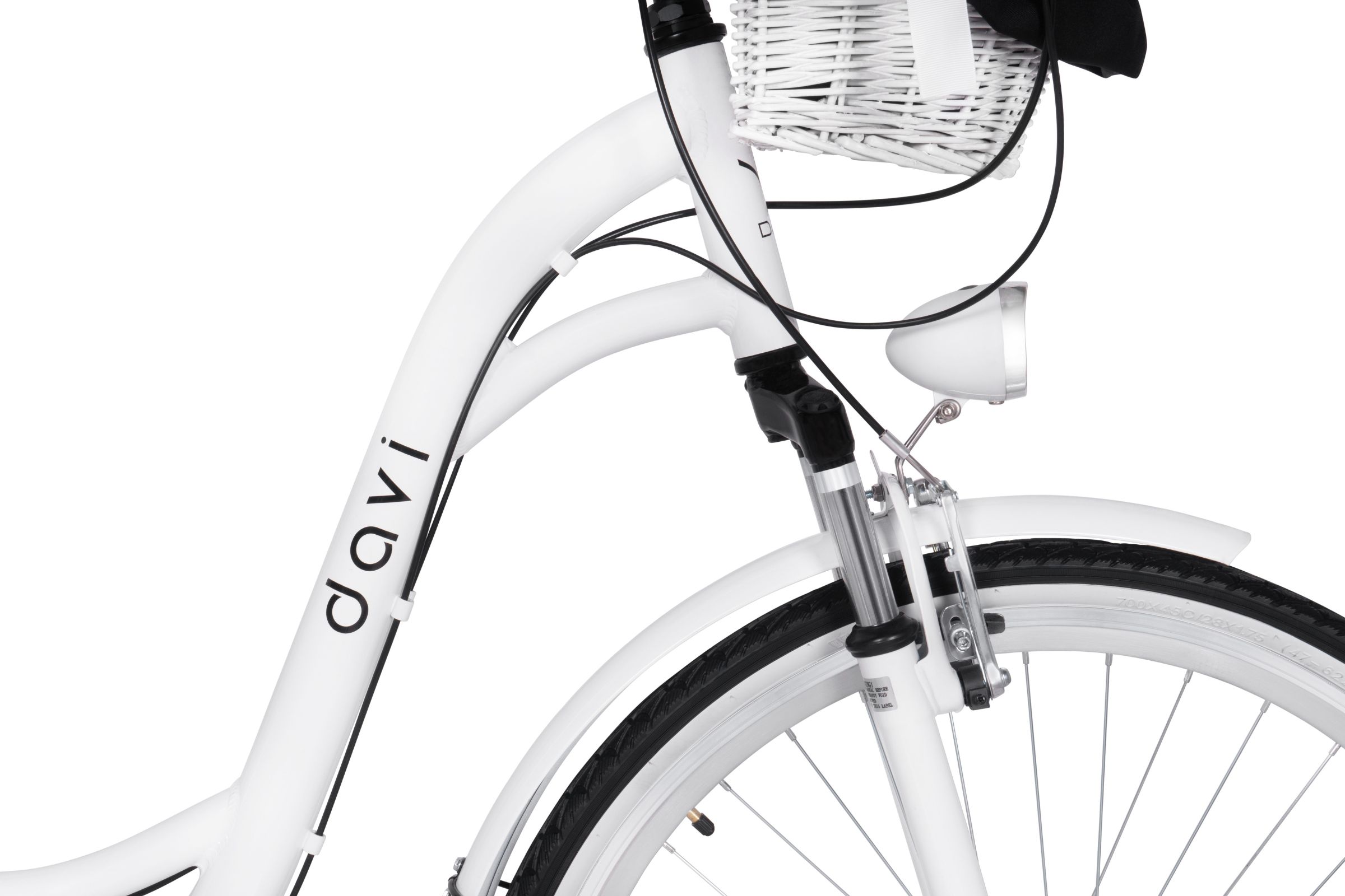 Davi Maria Női kerékpár Alumínium 28", 160-185 cm, 7 fokozat, Fehér - Image 7