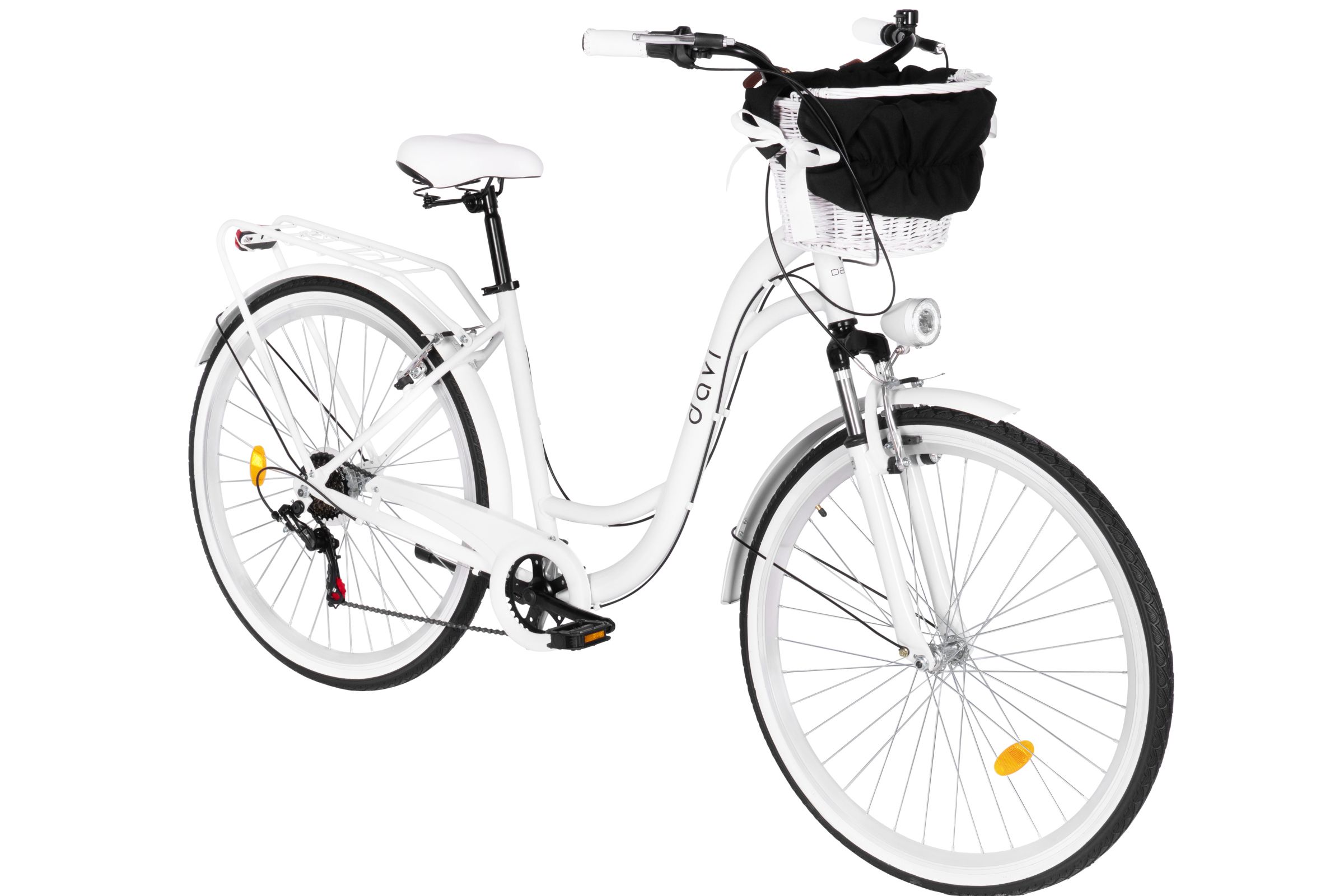 Davi Maria Női kerékpár Alumínium 28", 160-185 cm, 7 fokozat, Fehér - Image 2