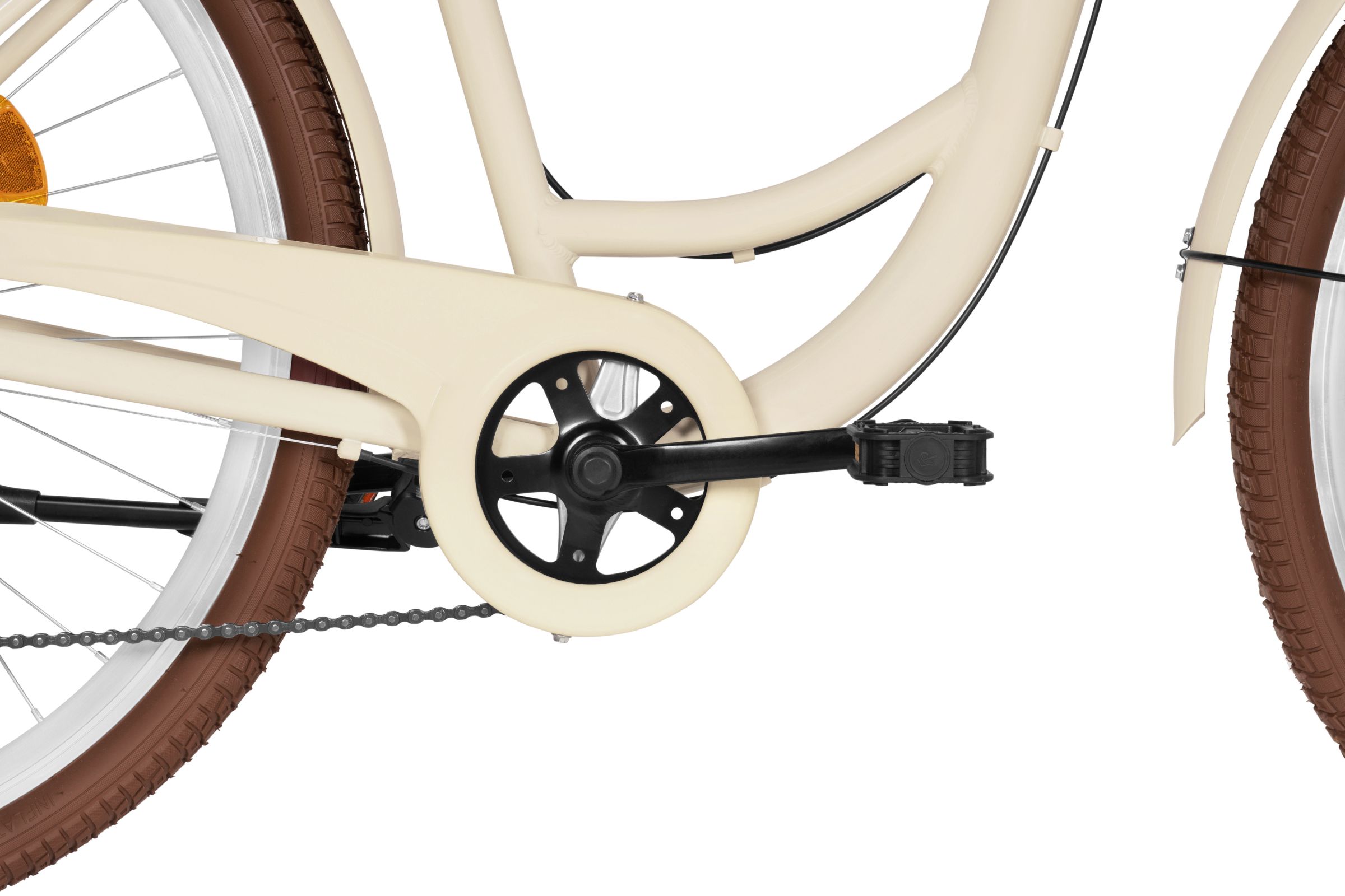 Davi Maria Női kerékpár Alumínium 28", 160-185 cm, 7 fokozat, Kávébarna - Image 6