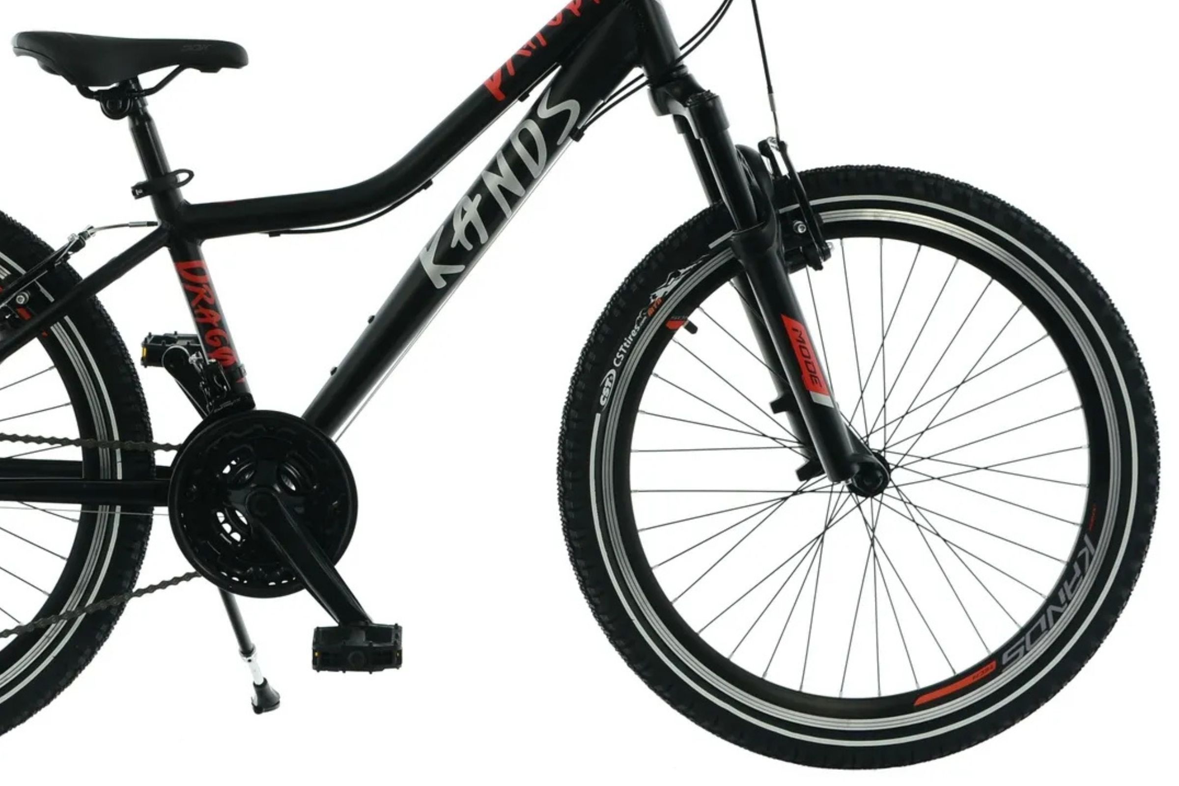 Kands Dragon kerékpár 24'', 130–165 cm, Fekete - Image 4