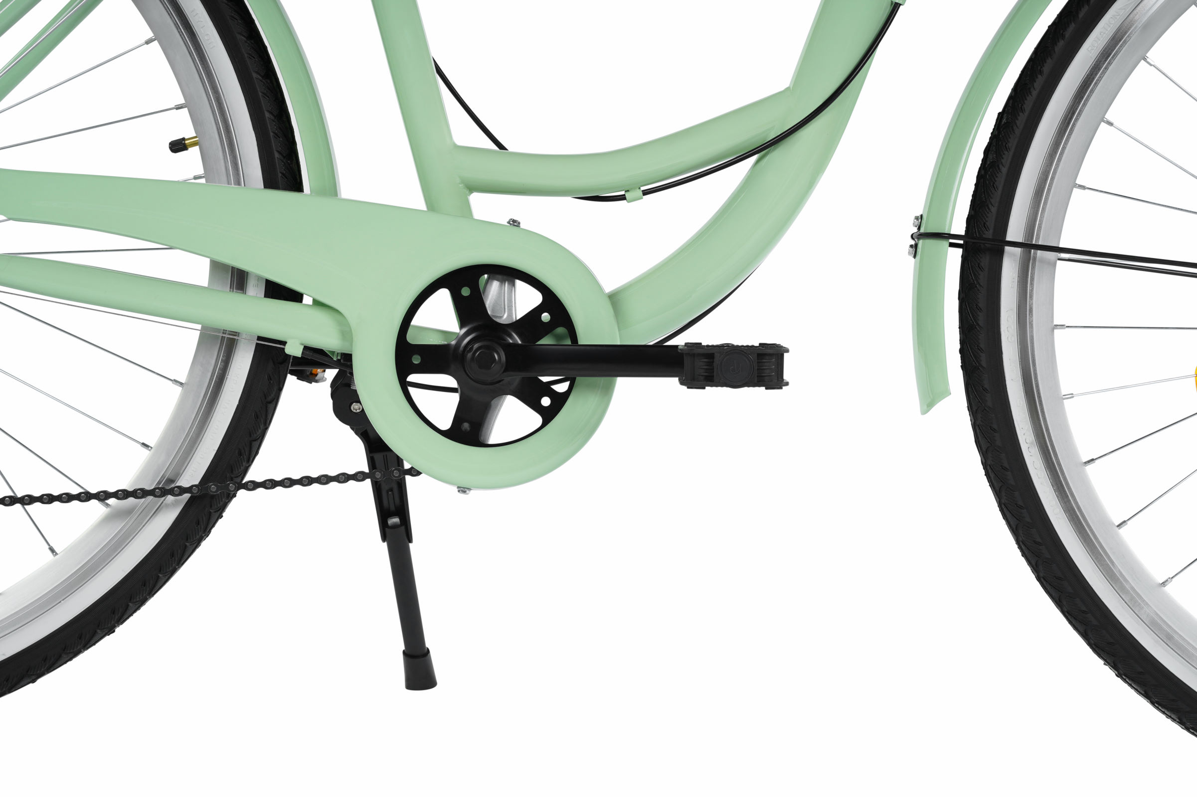 Davi Lila Női kerékpár 28", 160-185 cm, 1 fokozat, Zöld/Fekete - Image 7