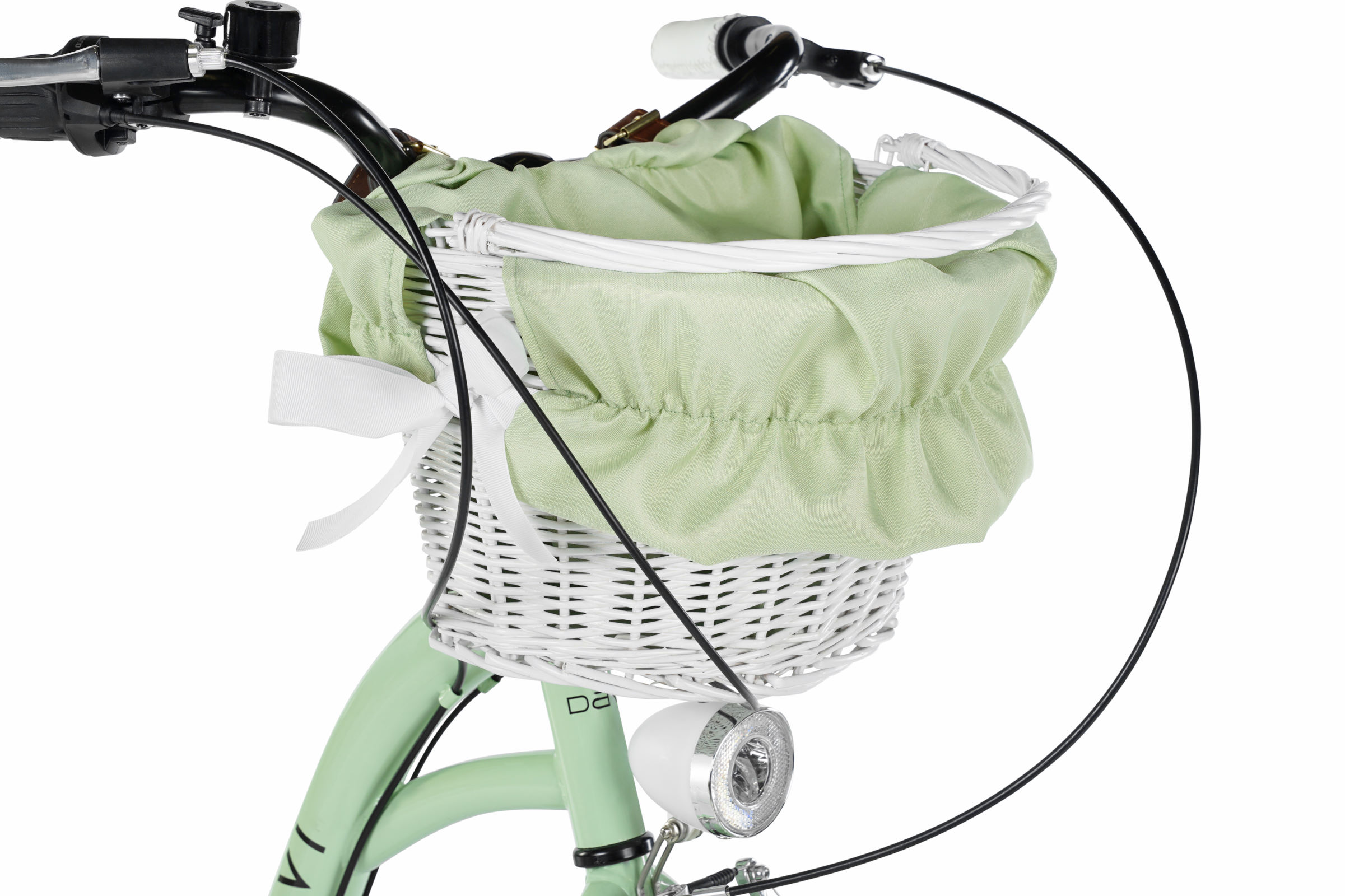 Davi Lila Női kerékpár 28", 160-185 cm, 1 fokozat, Zöld/Fekete - Image 3