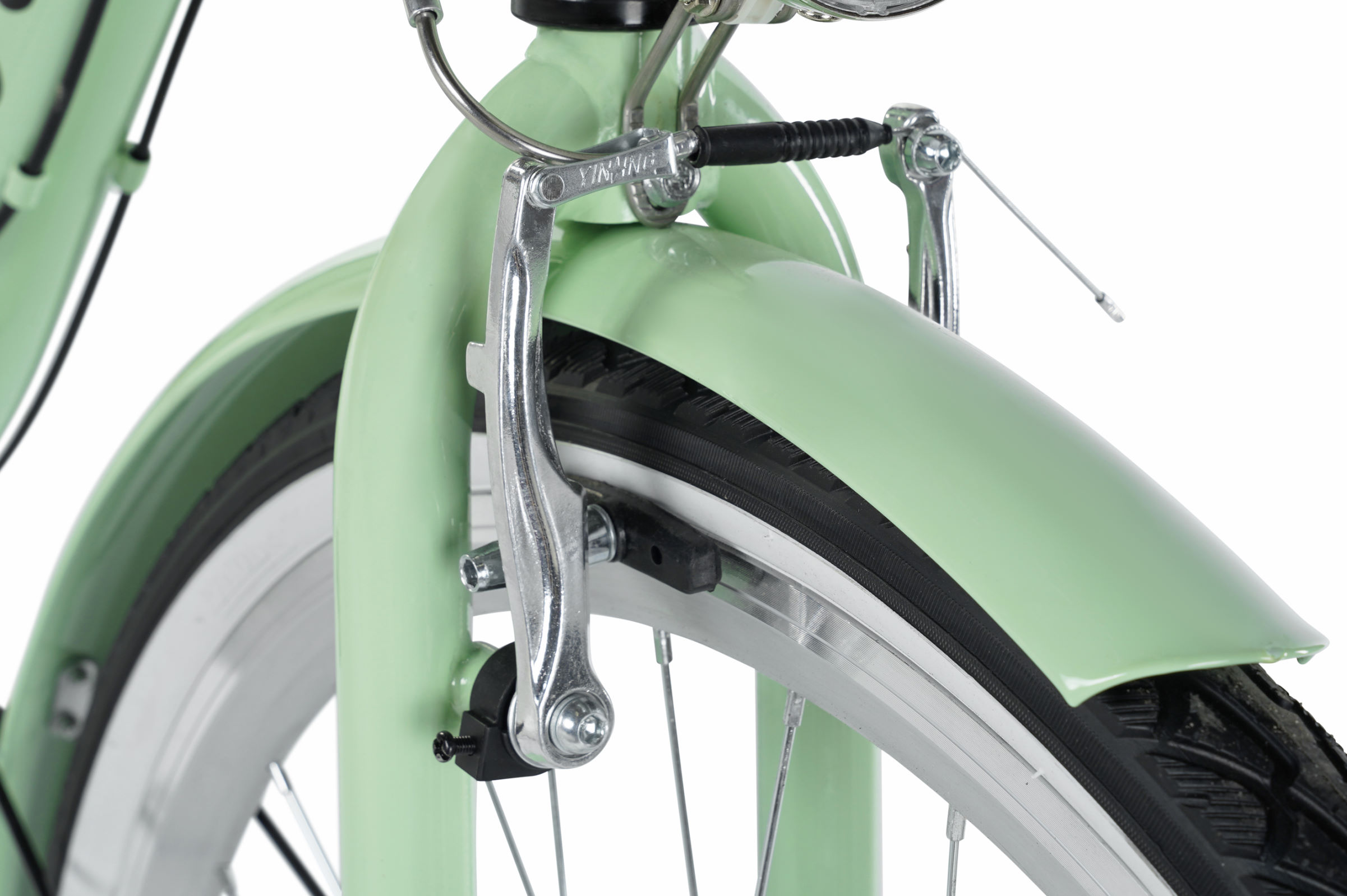 Davi Lila Női kerékpár 28", 160-185 cm, 1 fokozat, Zöld/Fekete - Image 6