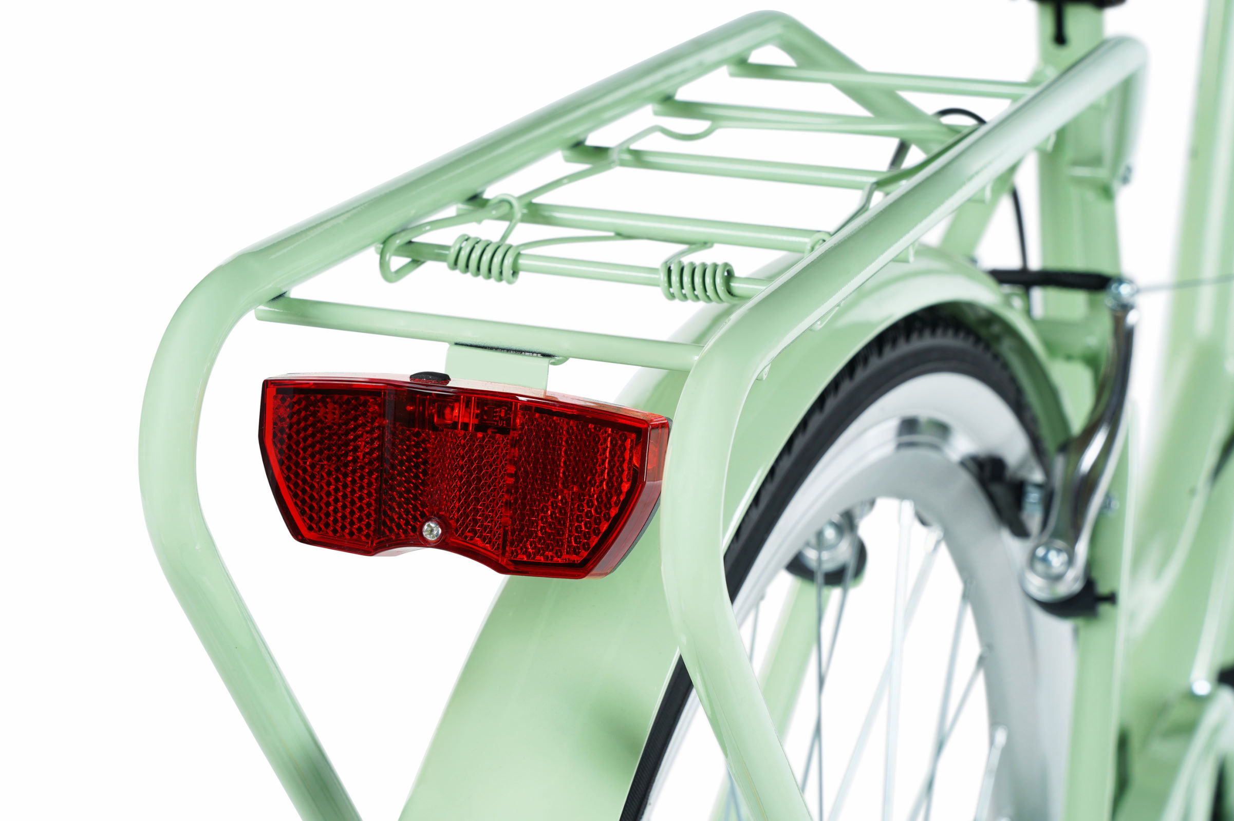 Davi Lila Női kerékpár 28", 160-185 cm, 1 fokozat, Zöld/Fekete - Image 8