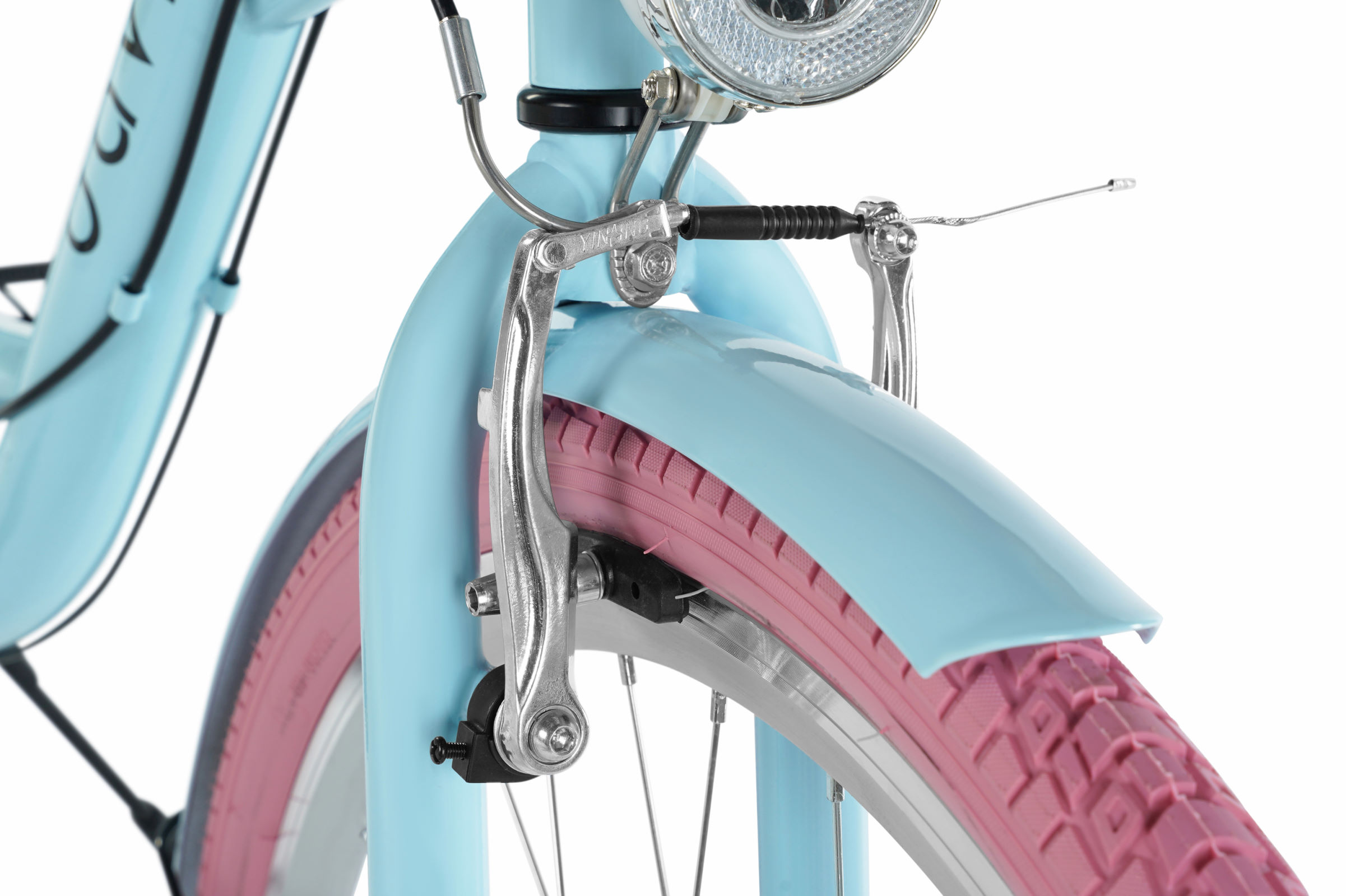 Davi Emma Női kerékpár 28", 160-185 cm, 7 fokozat, Kék/Rózsaszín - Image 5