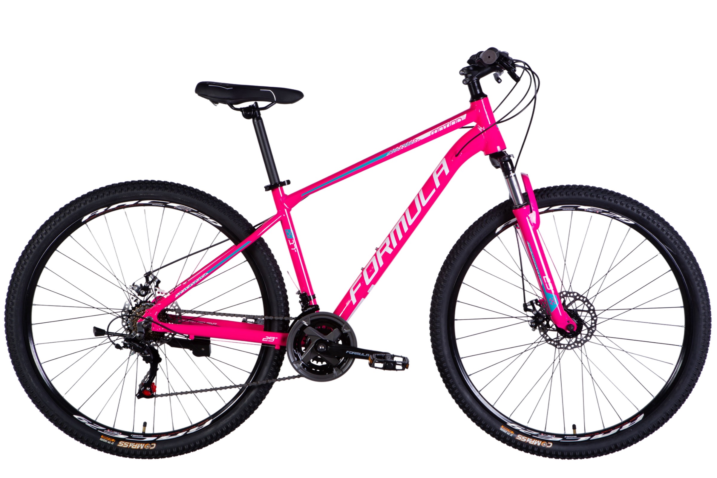Motion MTB Kerékpár, 29", Alumínium, 160-180 cm, 21 sebesség, Rózsaszín
