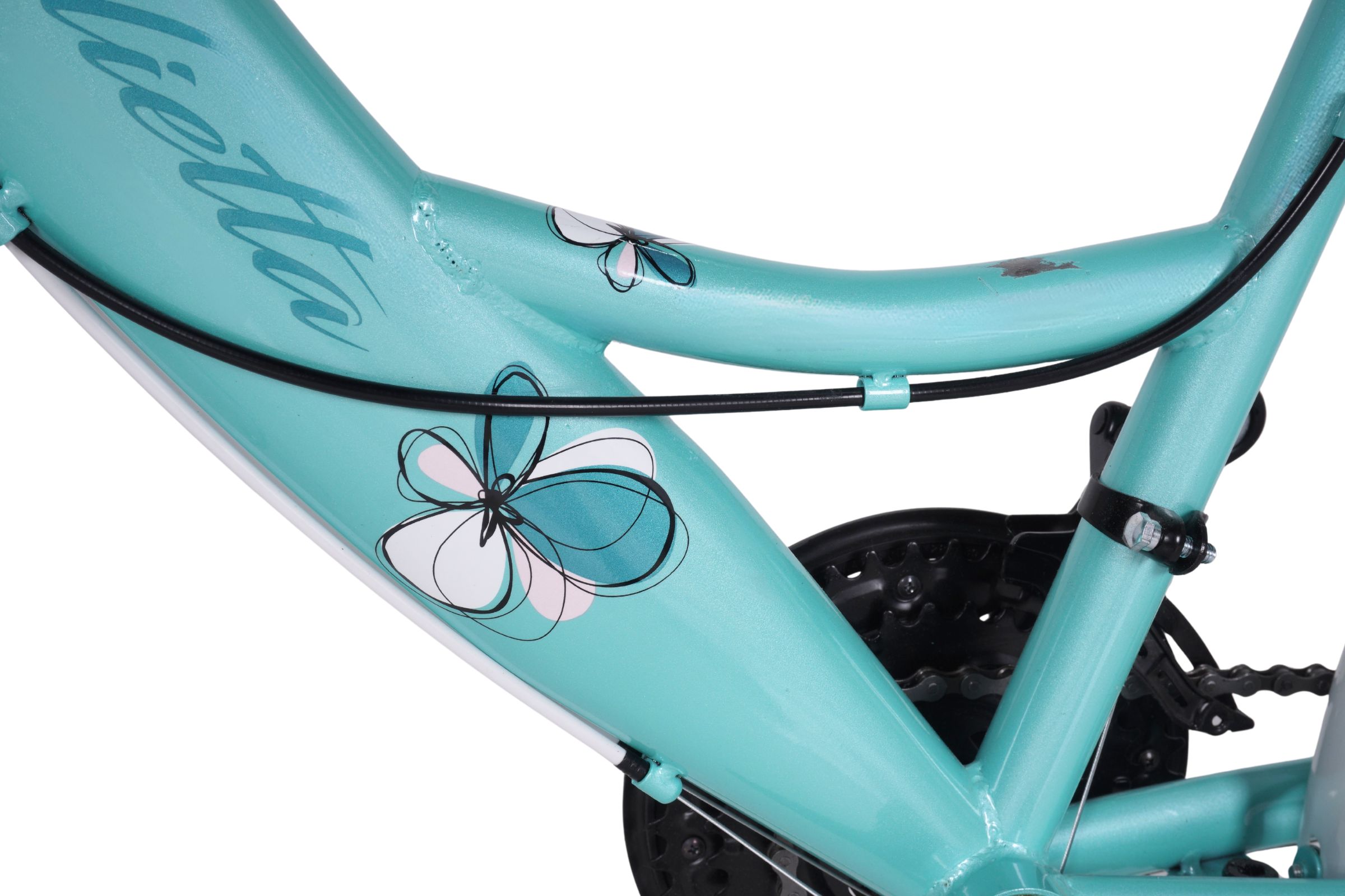 Kands Giulietta Gyerek kerékpár 24", 130-165 cm, 18 fokozat, Menta - Outlet - Image 3