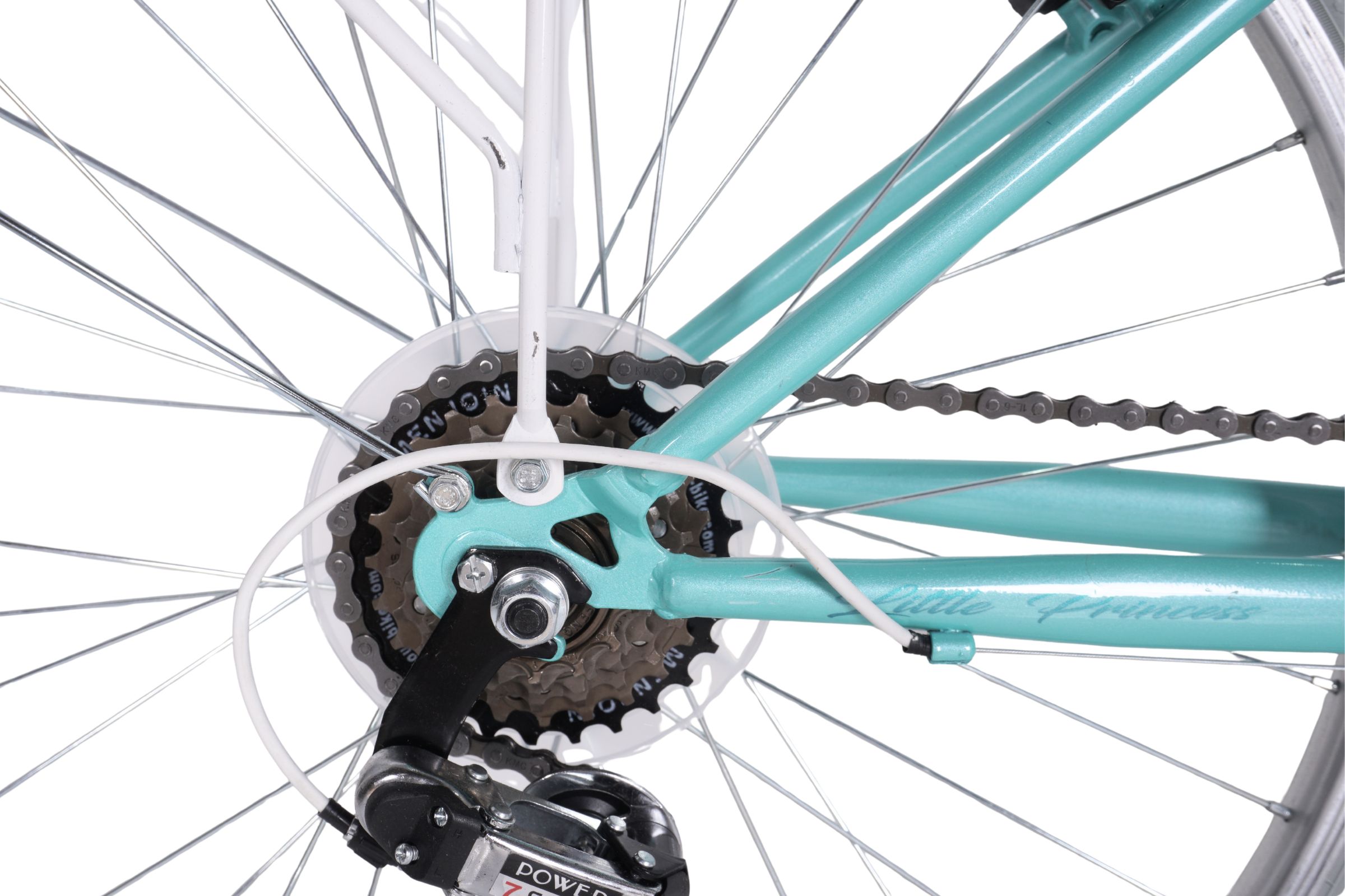 Kands Giulietta Gyerek kerékpár 24", 130-165 cm, 18 fokozat, Menta - Outlet - Image 5