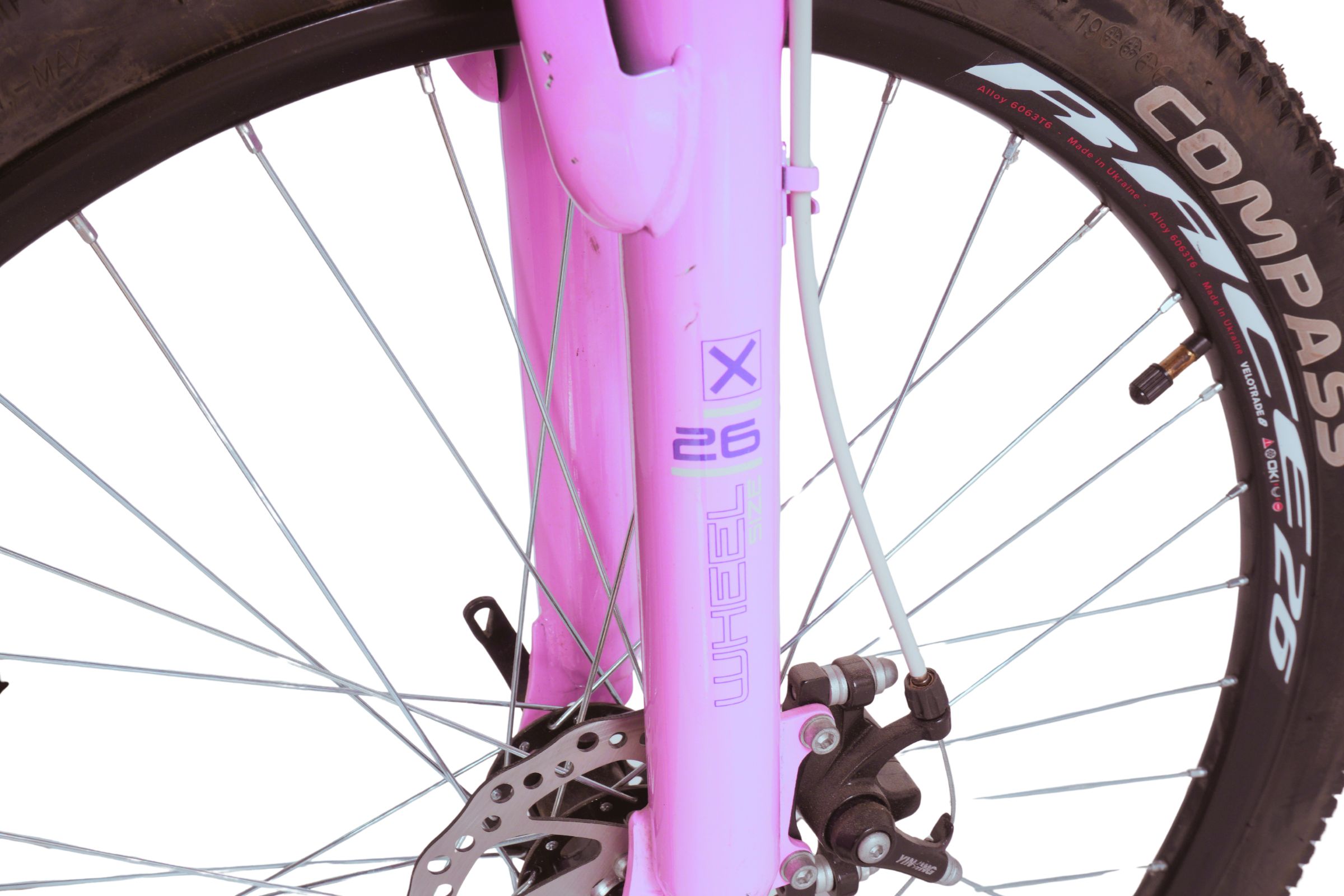 Bastion MTB Kerékpár Disc 26", Alumínium, 155-180 cm, 21 sebesség, Rózsaszín - Outlet - Image 3