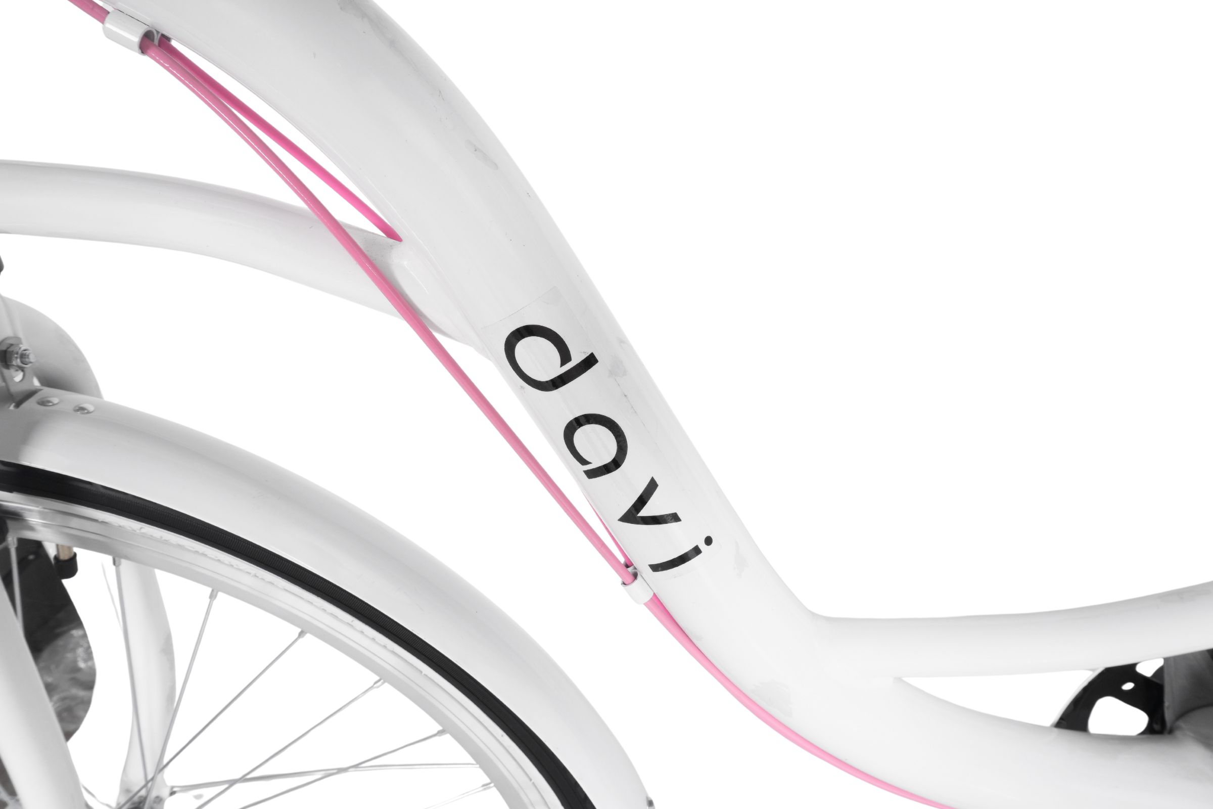 Davi Emma Női kerékpár 28", 160-185 cm, 7 fokozat, Fekete-fehér - Outlet - Image 6