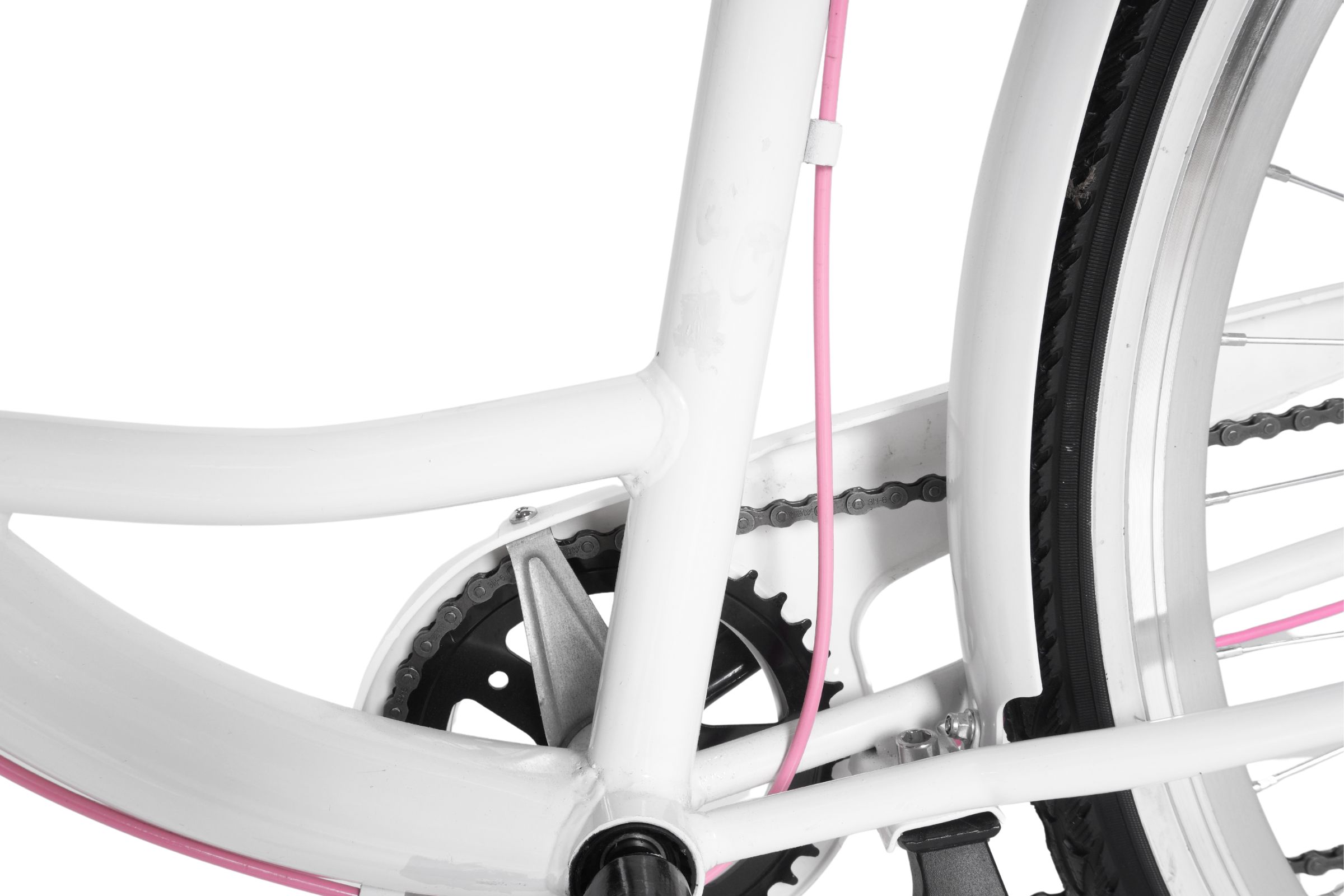 Davi Emma Női kerékpár 28", 160-185 cm, 7 fokozat, Fekete-fehér - Outlet - Image 7