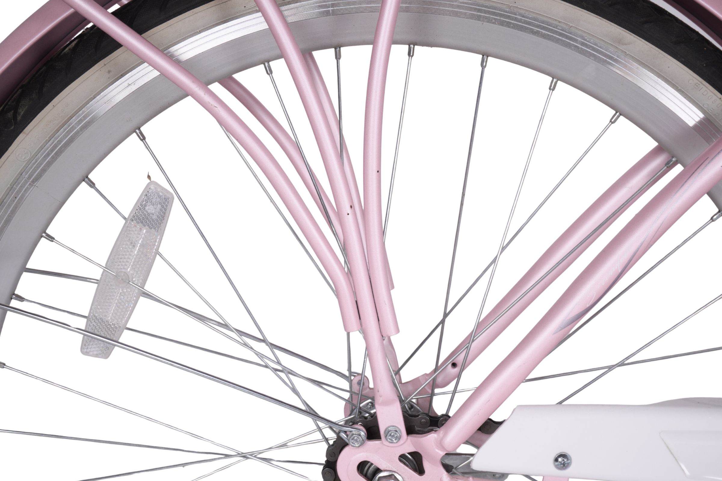 Kands S-Comfort kerékpár, Acél, 155-180 cm, 26",1 fokozat, Rózsaszín - Outlet - Image 7