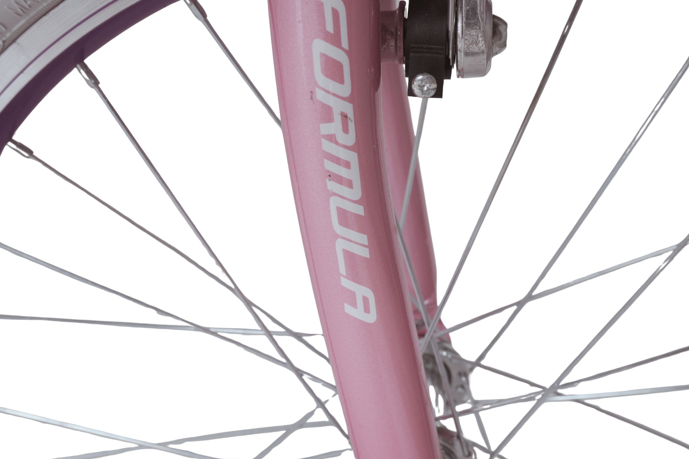 Cream Gyerek kerékpár, Alumínium, 20", 115-130 cm, Fehér/Rózsaszín - Outlet - Image 4