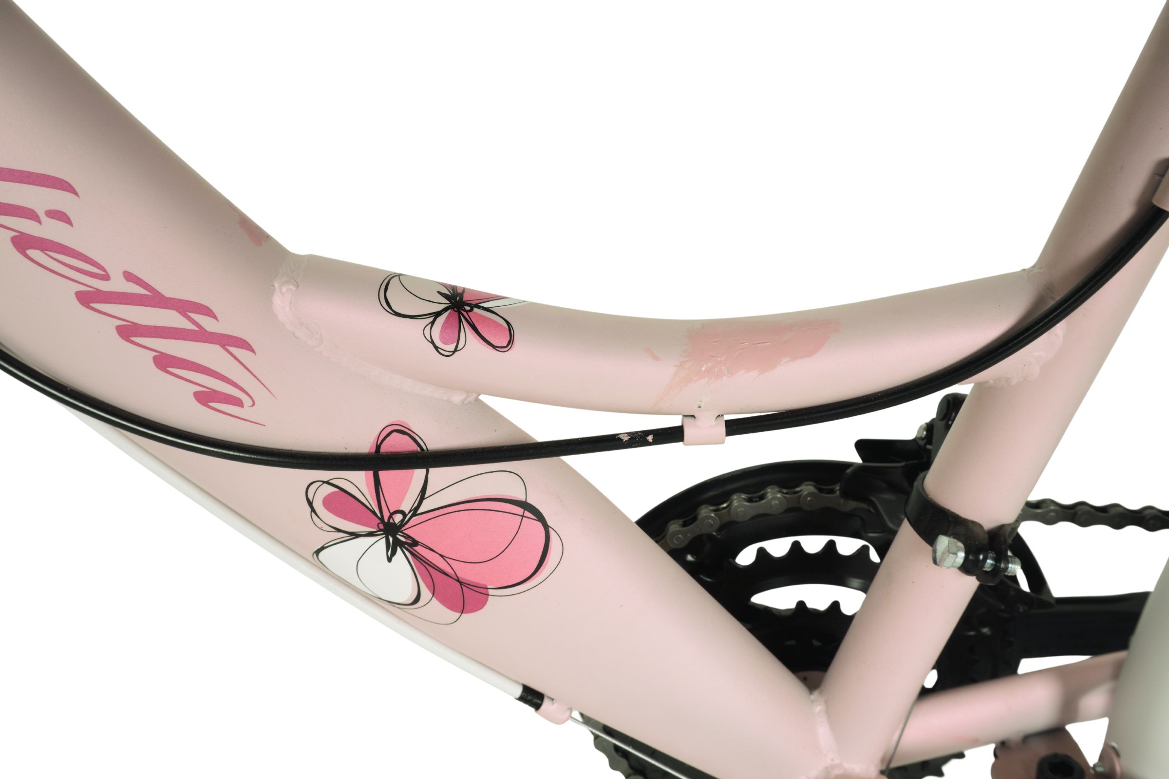 Kands Giulietta Gyerek kerékpár 24", 130-165 cm, 18 fokozat, Rózsaszín - Outlet - Image 5
