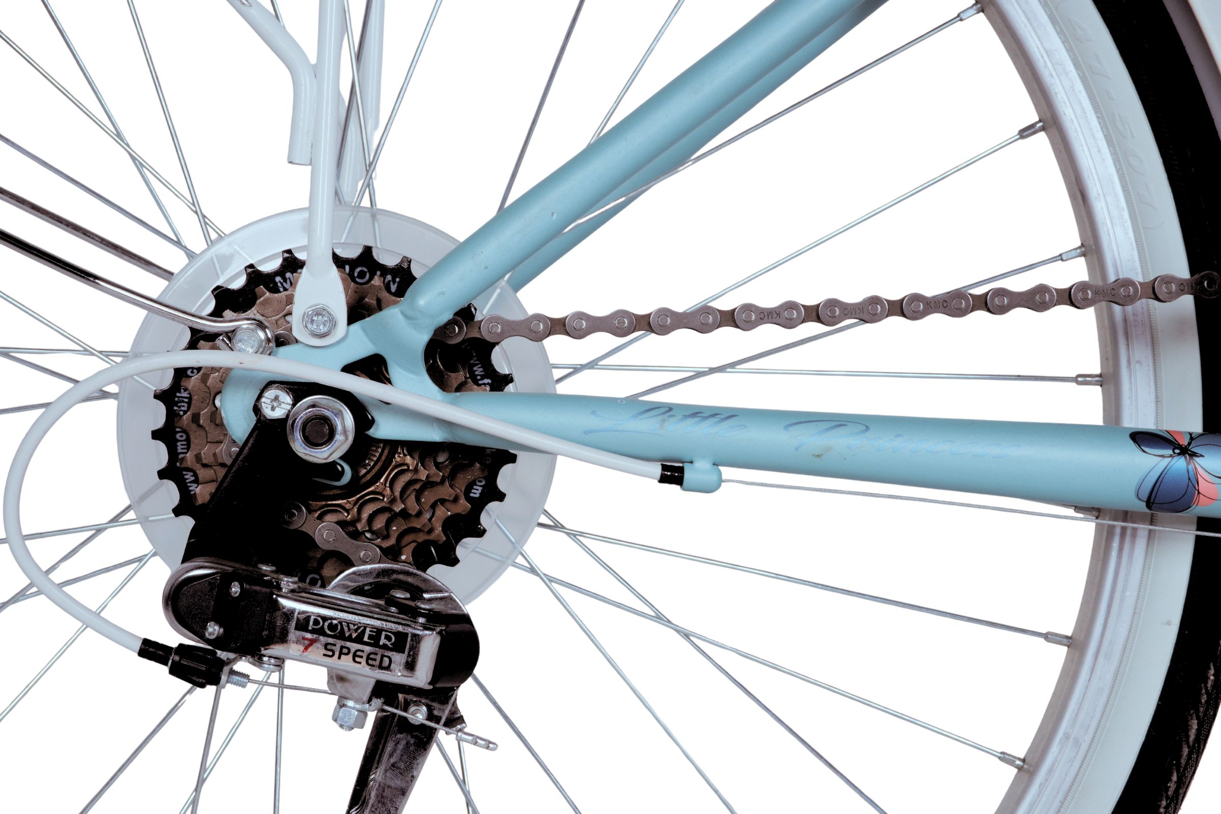 Kands Giulietta Gyerek kerékpár 24", 130-165 cm, 18 fokozat, Kék - Outlet - Image 10