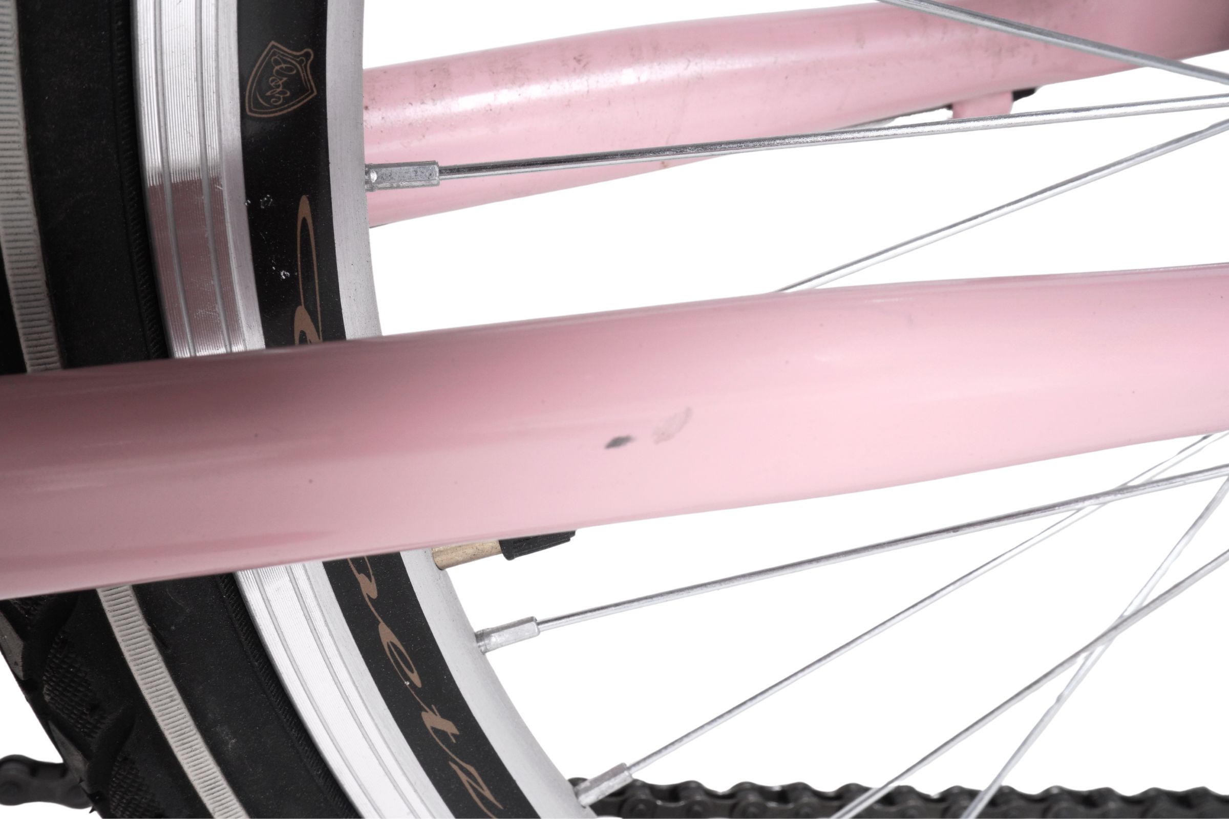 Gyerek kerékpár Goetze Style 6 fokozat, 24, 125-165 cm,  Rózsaszín-fehér - Outlet - Image 3