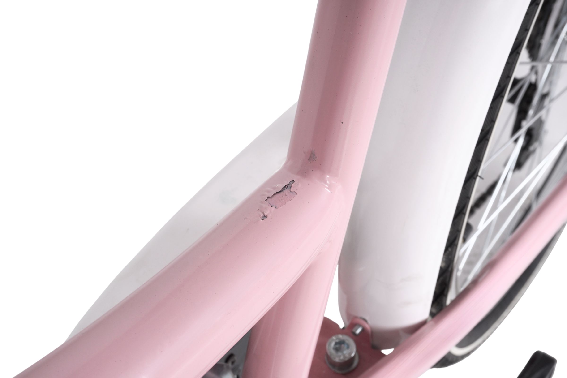 Gyerek kerékpár Goetze Style 6 fokozat, 24, 125-165 cm,  Rózsaszín-fehér - Outlet - Image 4