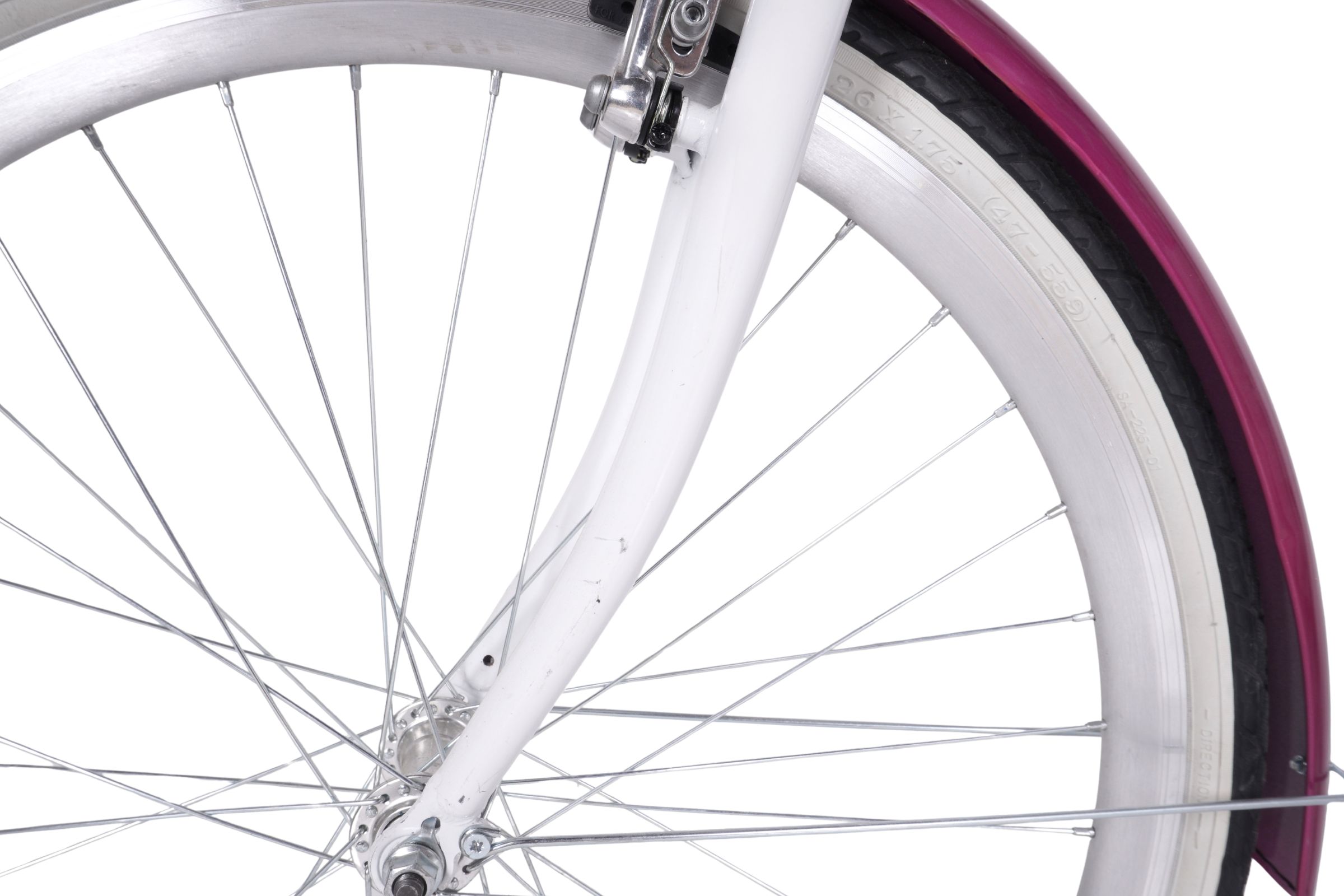 Kands Escape kerékpár 26", Alumínium, 140-155 cm, 3 fokozat, Fehér-lila - Outlet - Image 3