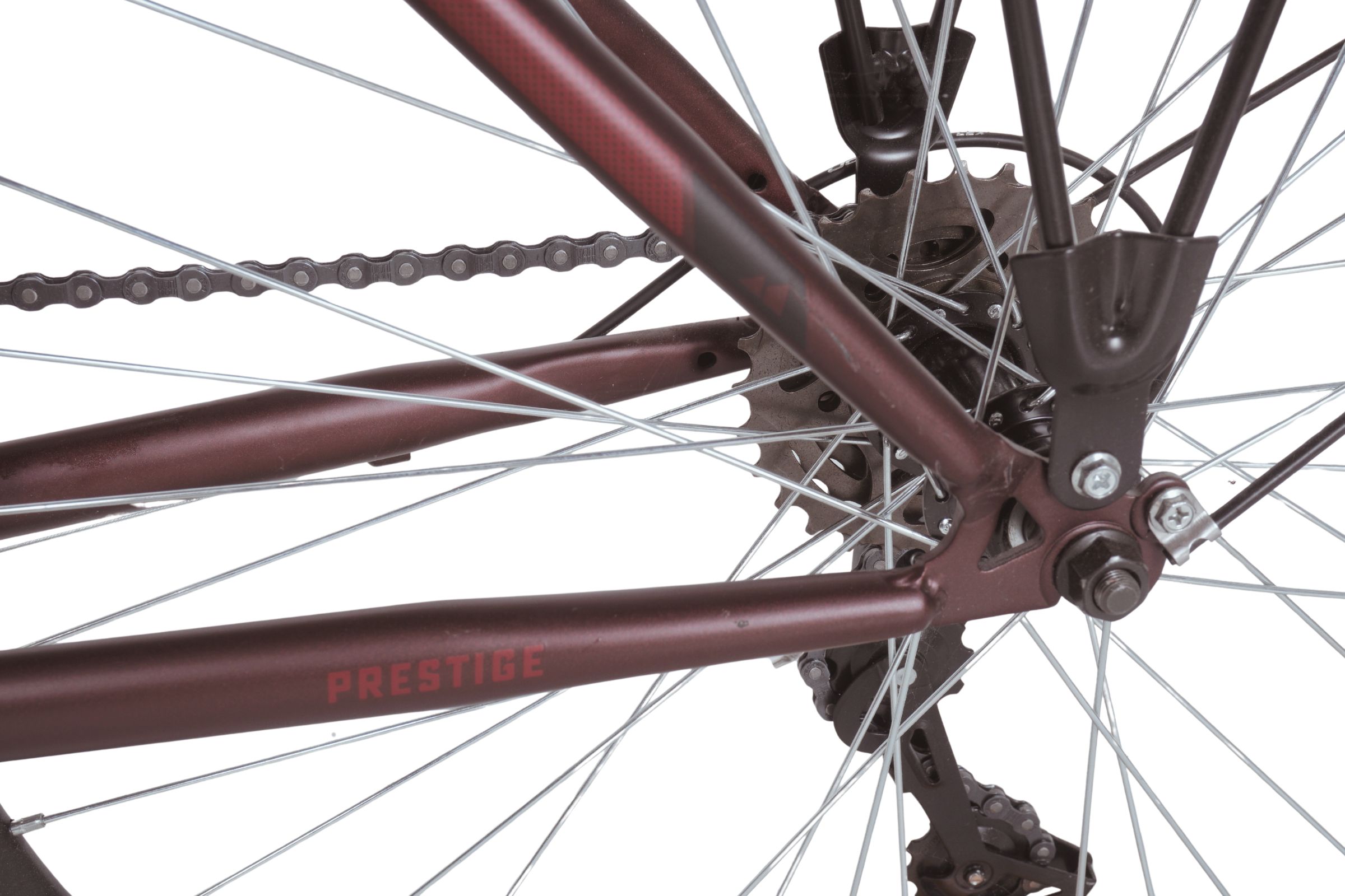 Prestige Kerékpár trekking 26", 150-180 cm, 7 sebesség, Piros - Outlet - Image 8