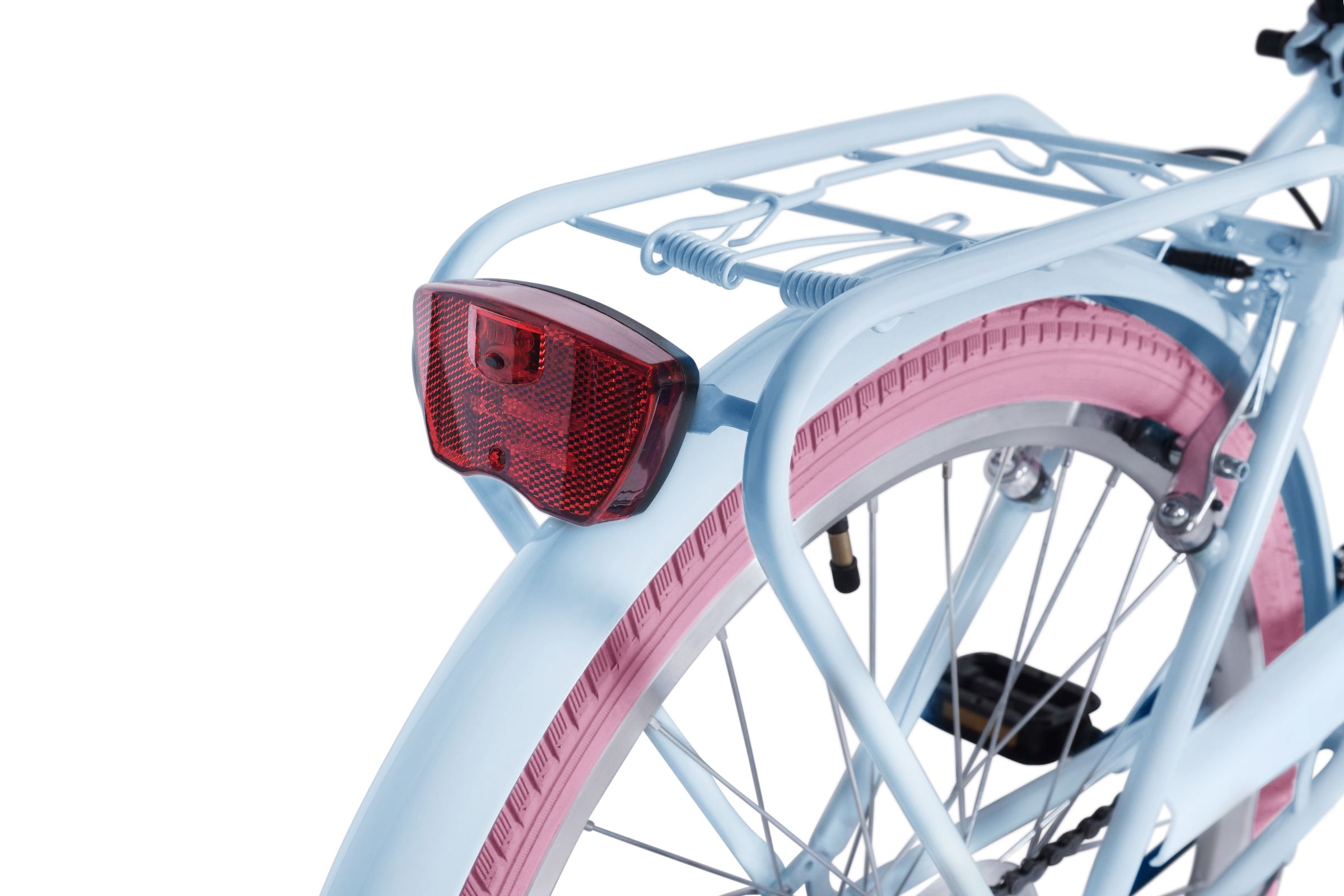 Davi Amelia Gyerek kerékpár 24", 130-165 cm, 1 fokozat, Kék/Rózsaszín - Image 5