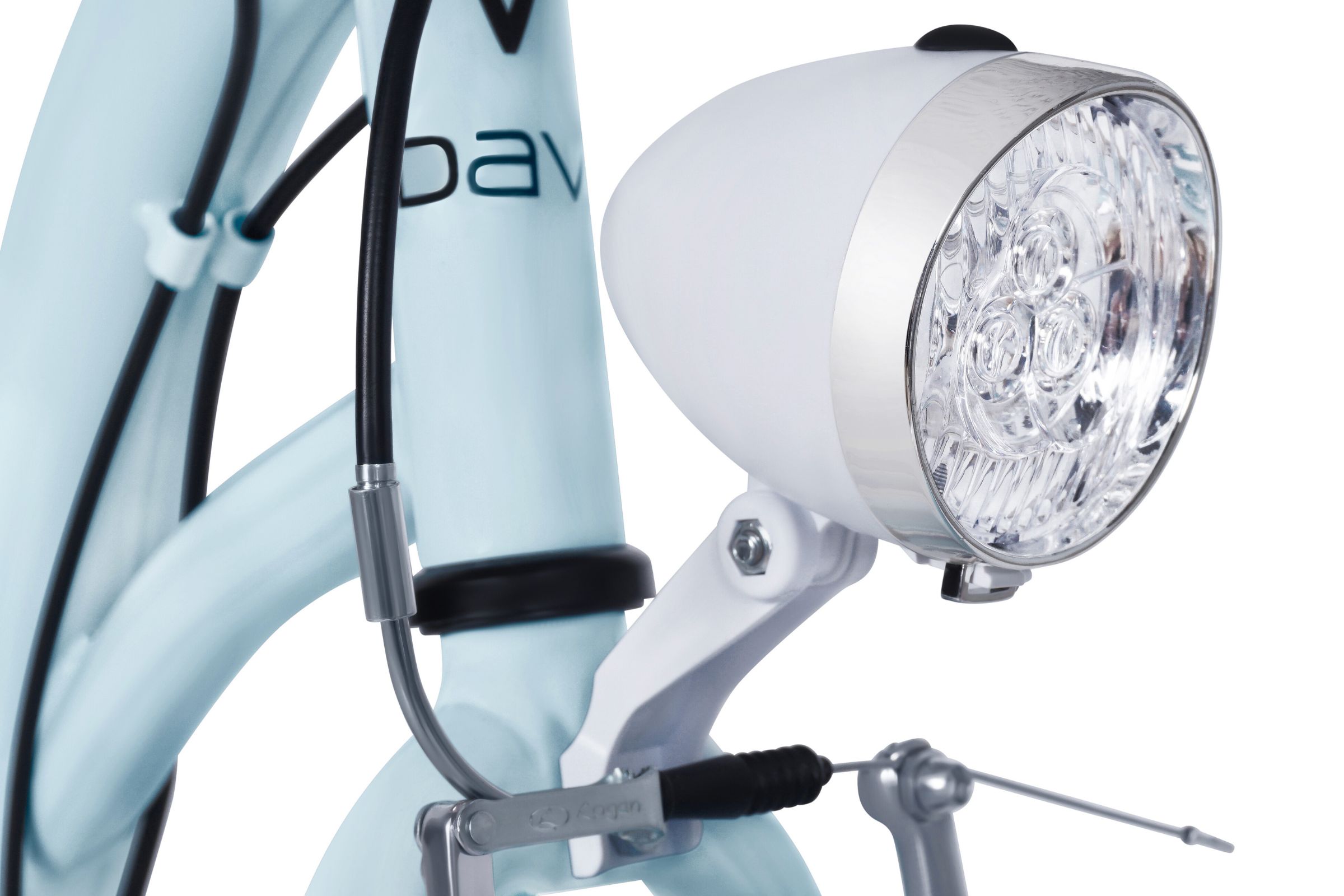 Davi Amelia Gyerek kerékpár 24, 130-165 cm, 7 fokozat, Kék/Rózsaszín - Image 6