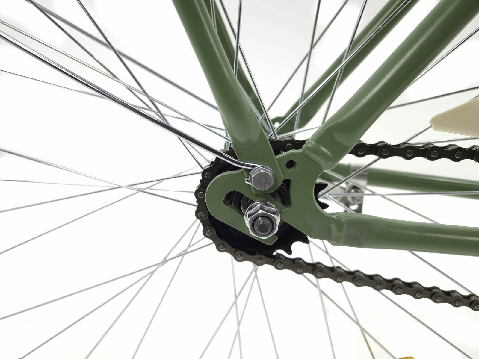 davi lila női kerékpár 28", 160 185 cm, 1 fokozat, olíva