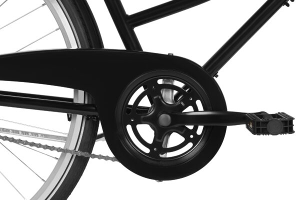 Kerékpár lánc és pedál közelről