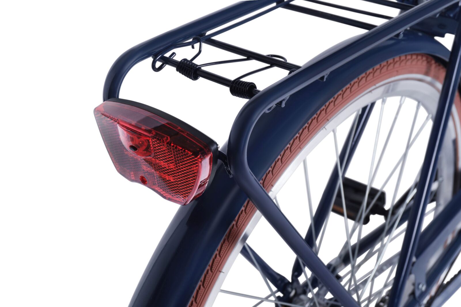 davi alma női kerékpár 28", 160 185 cm, 1 fokozat, sötétkék/barna (copy)