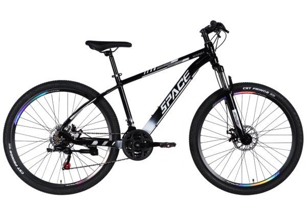 mercury mtb 27.5" kerékpár alumínium, 160 185 cm, 21 sebesség, fekete