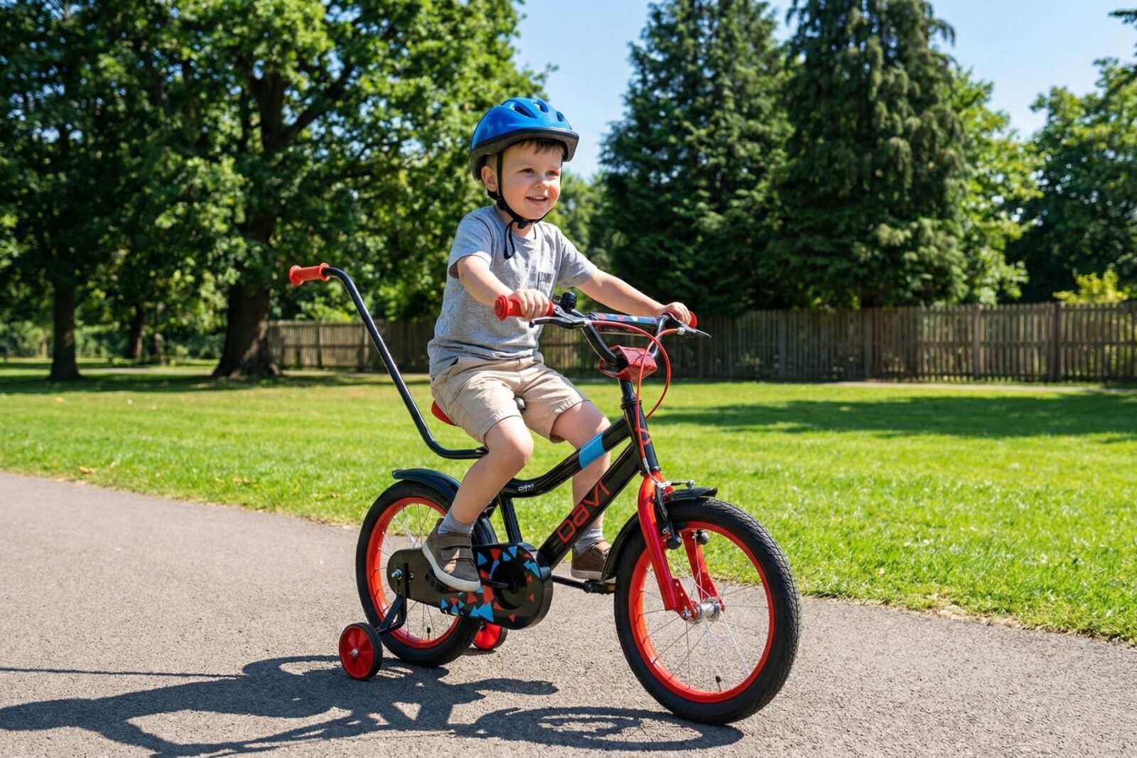 davi zippy gyermek kerékpár 16", 95 110 cm, 1 sebesség, fekete