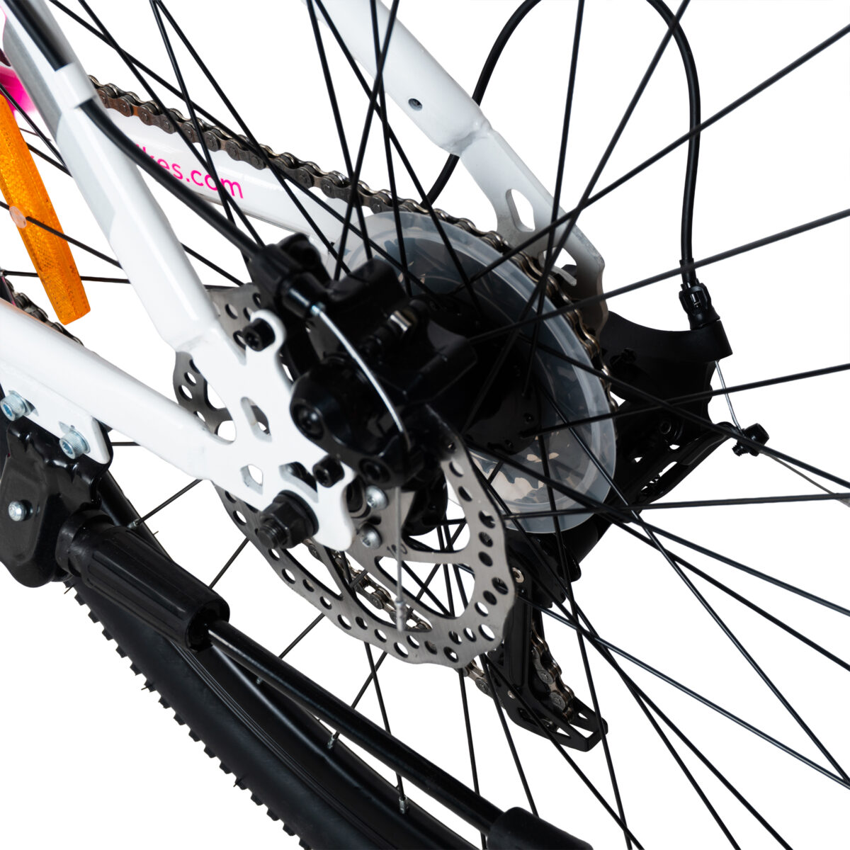 davi bonita mtb kerékpár, 27,5", 160 185 cm, 21 sebesség, rózsaszín/fehér