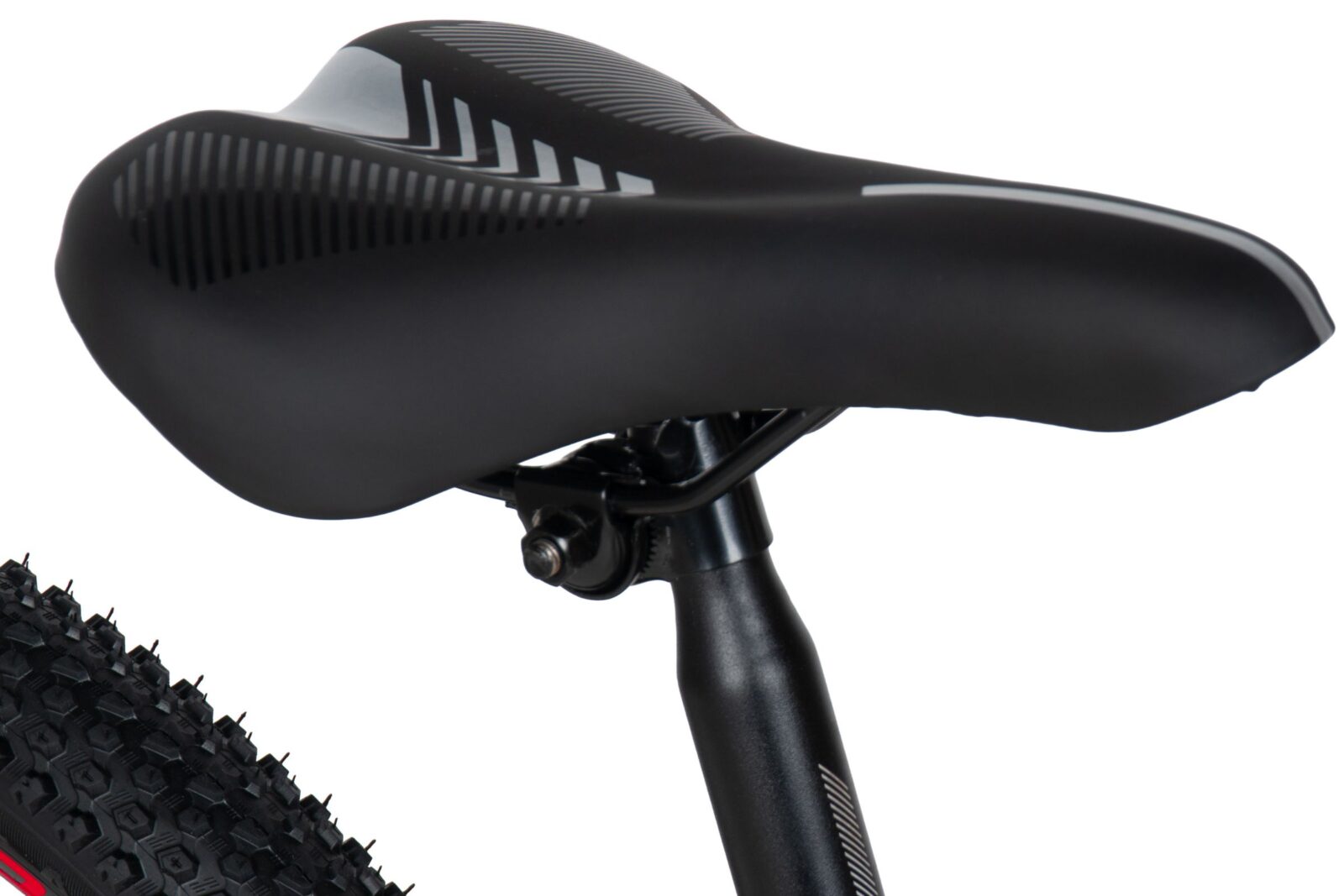 bicicleta copii davi montaro aluminiu, 24", 130 160 cm, 21 viteze, negru/roşu