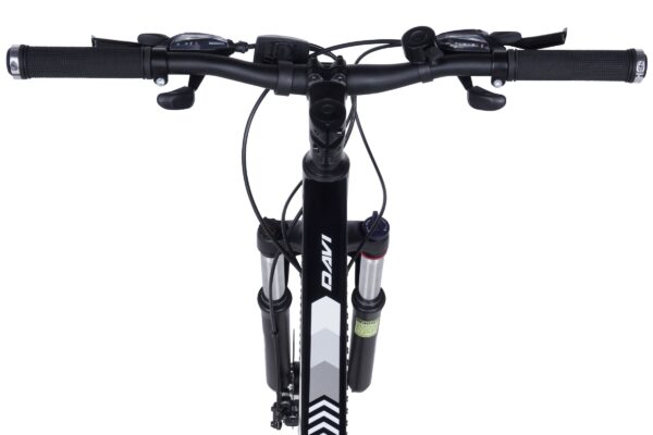 Kerékpár kormányzata felülnézetből