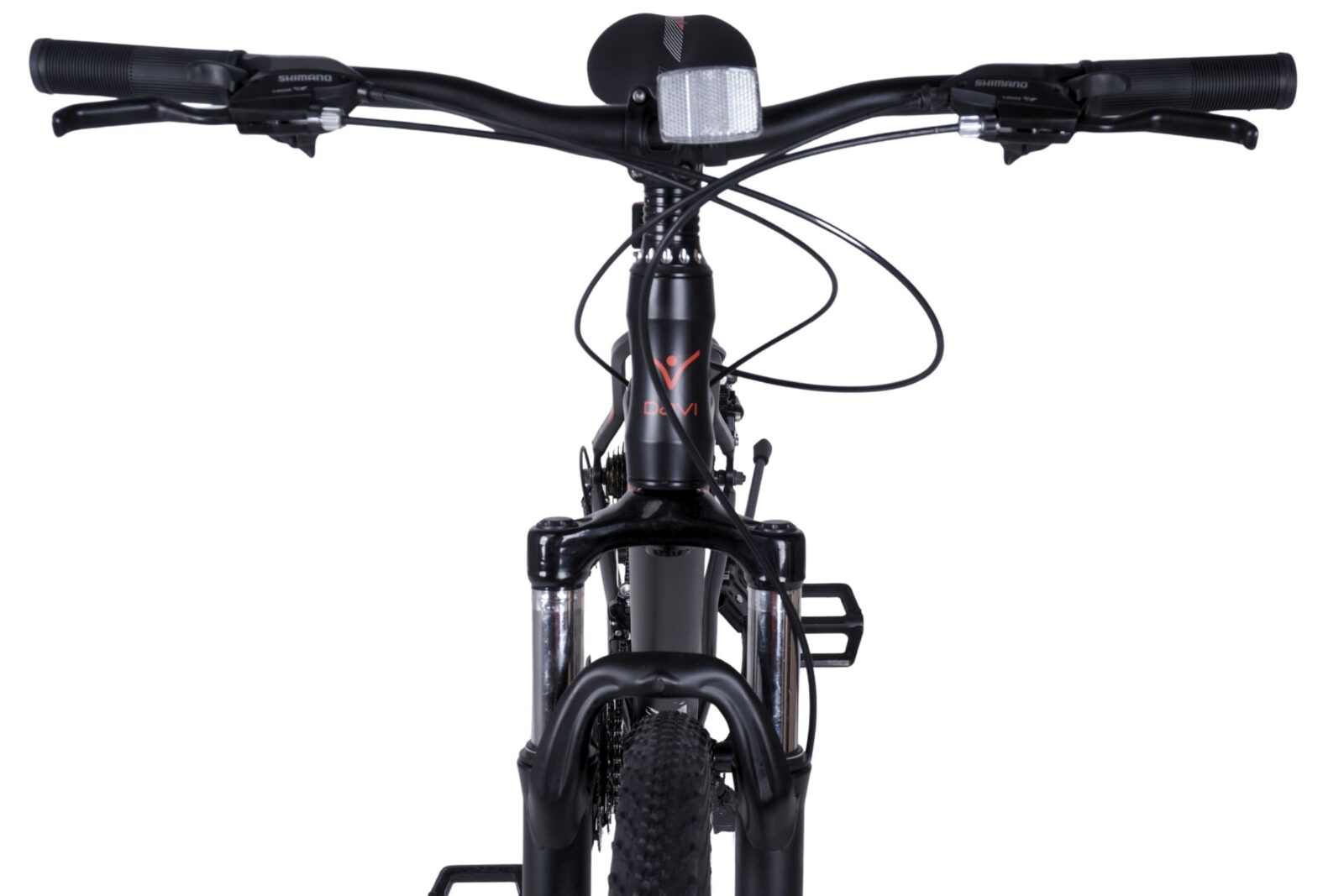 davi montaro alumínium mtb kerékpár, 29", 170–195 cm, 21 sebesség, fekete/piros