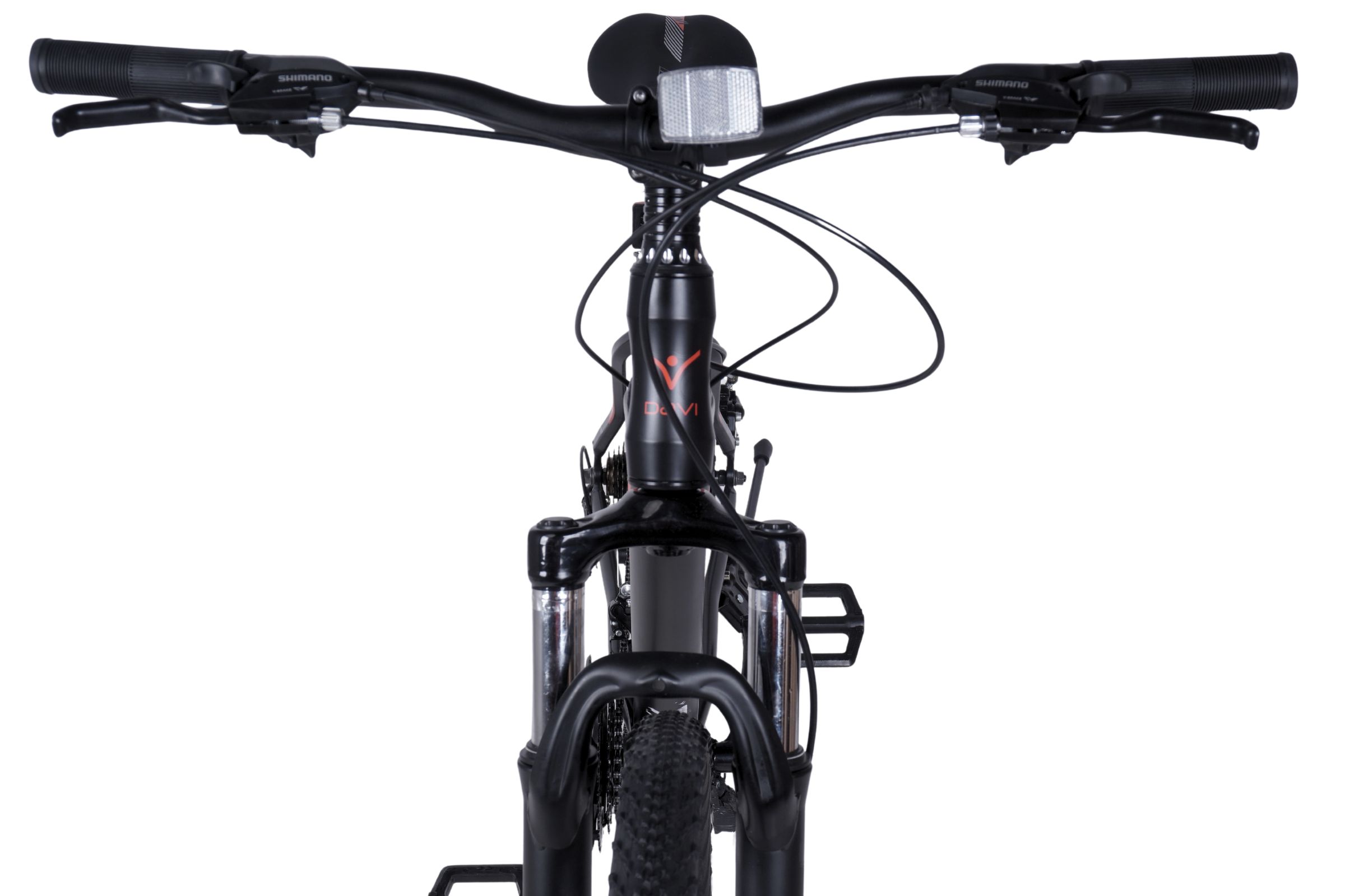 davi montaro alumínium mtb kerékpár, 29", 170–195 cm, 21 sebesség, fekete/piros