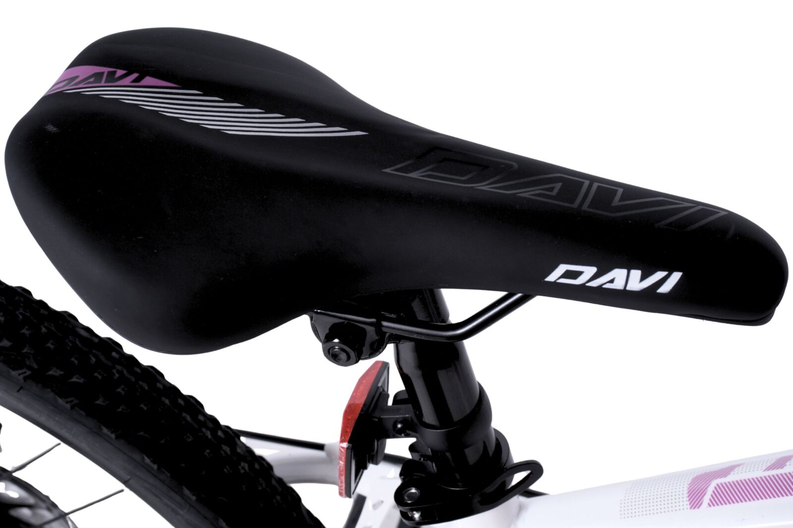 davi bonita 24" gyermek kerékpár, 130 160 cm, 21 sebesség, rózsaszín/fehér