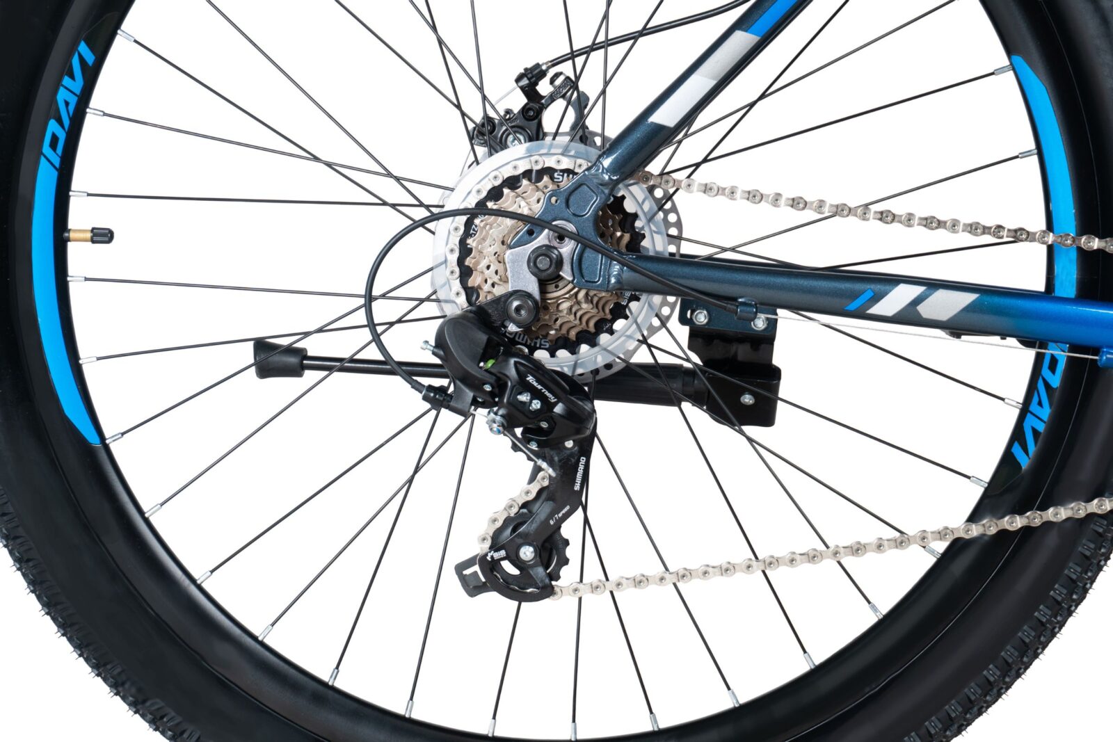 bicicleta mtb davi montaro aluminiu, 29", 170 195 cm, 21 viteze, gri/albastru