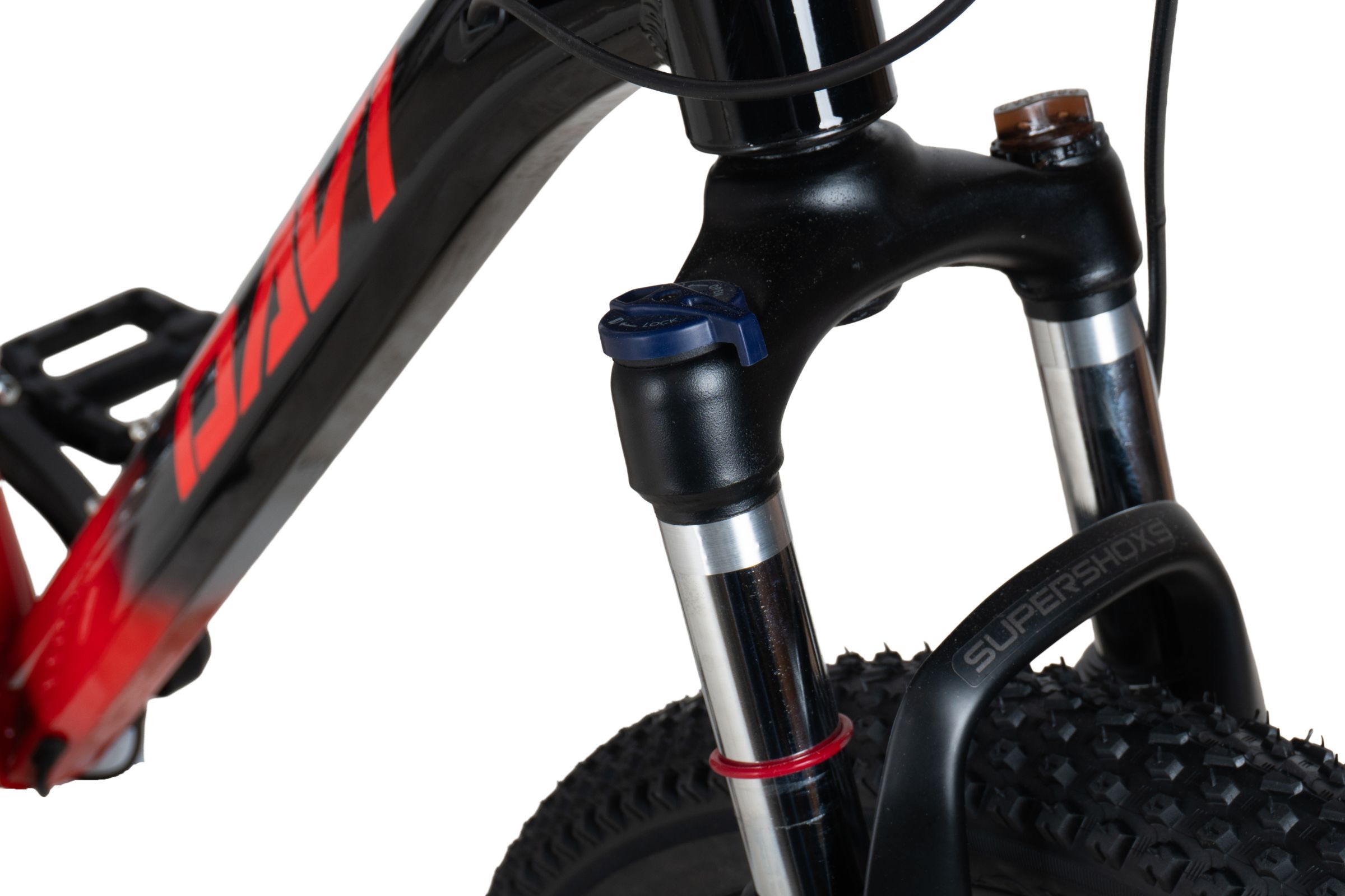 davi montaro alumínium mtb kerékpár, 26", 145 170 cm, 21 sebesség, fekete/ piros